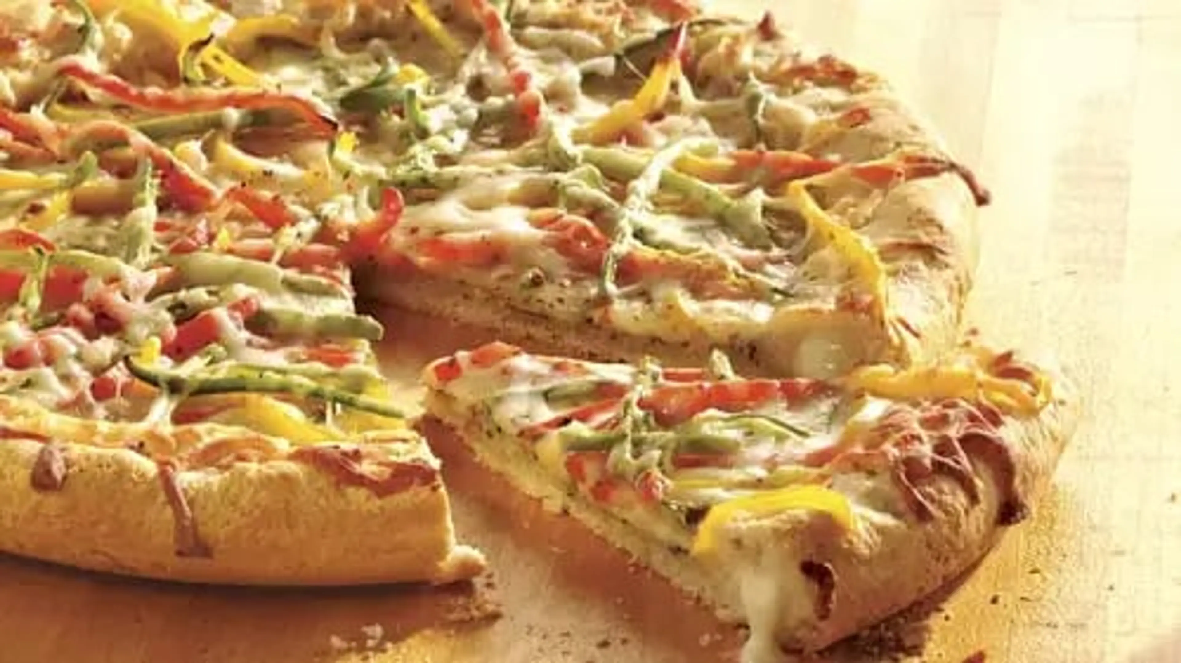 Pesto and Cheese Pizza