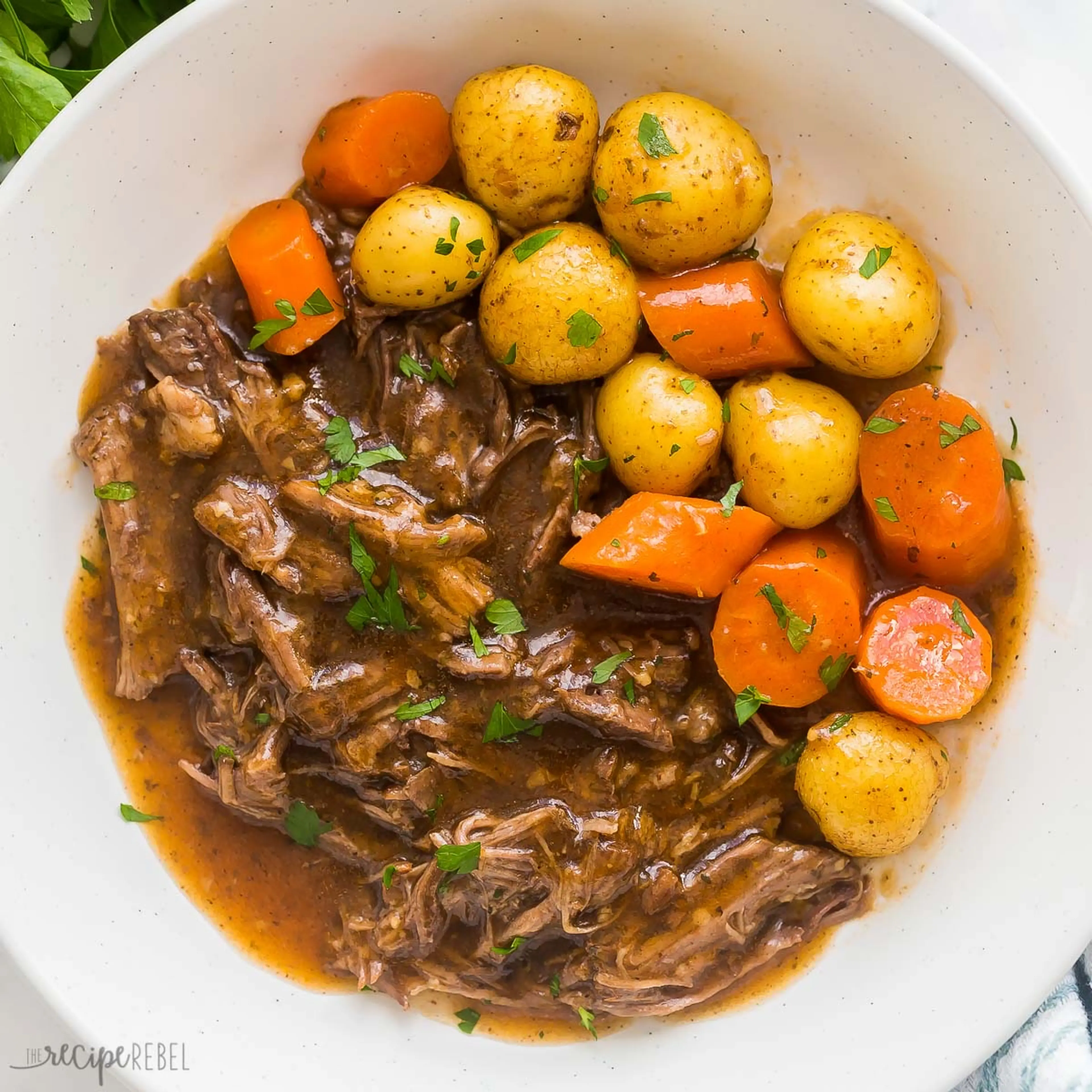 Instant Pot Pot Roast with the BEST gravy