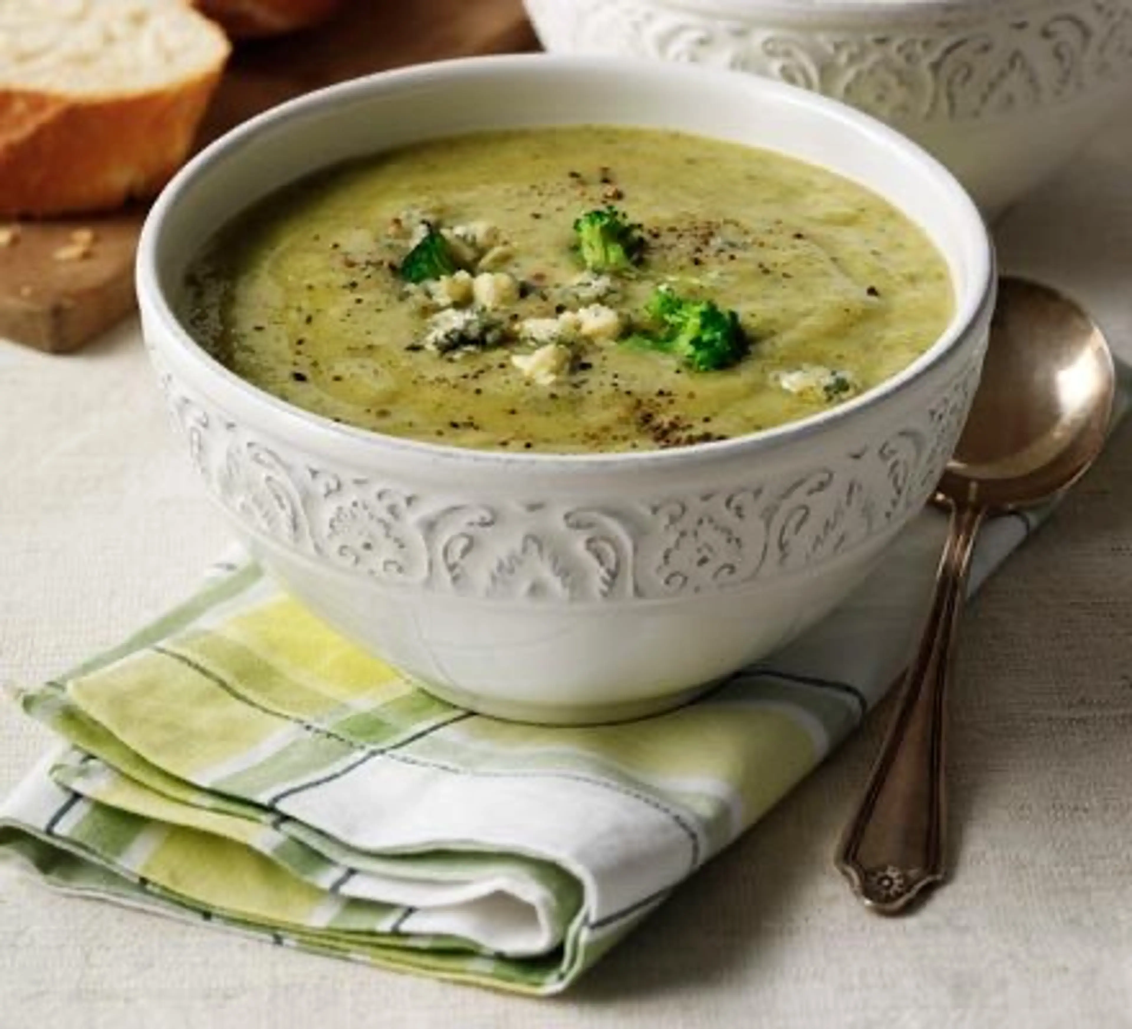 Broccoli & stilton soup