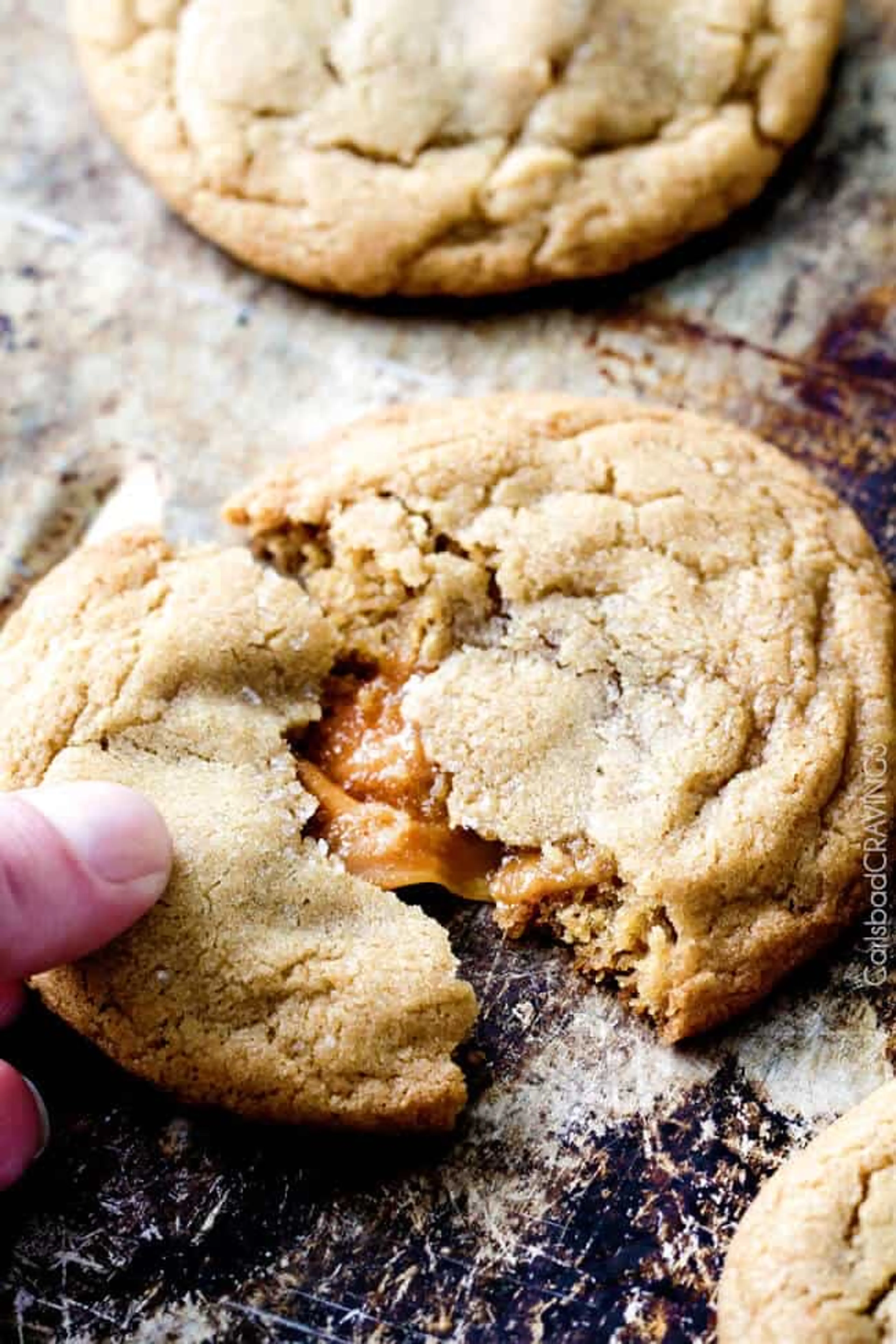 Caramel Filled Brown Sugar Cookie Recipe