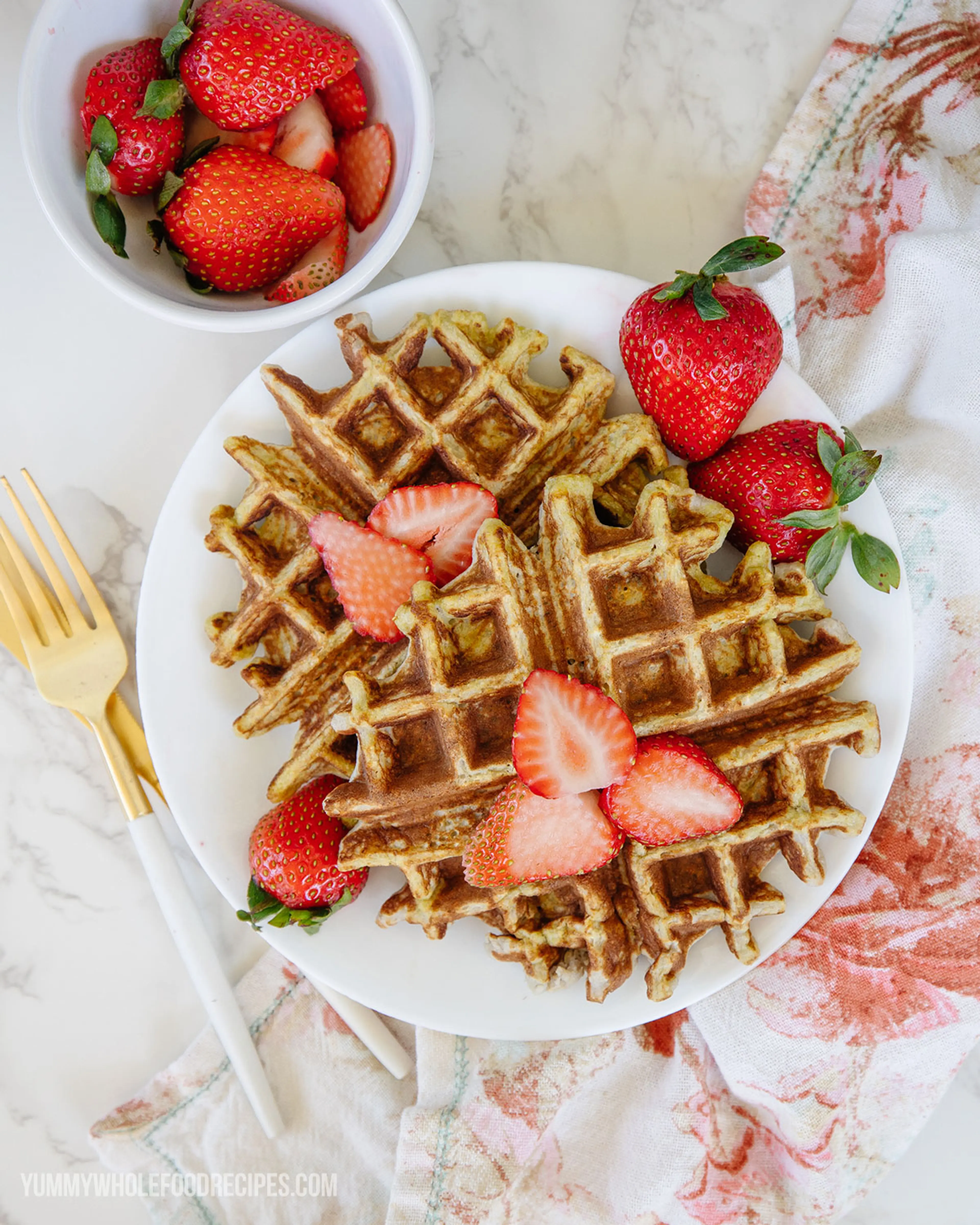 3 Ingredient Banana Waffles - Delicious & Easy