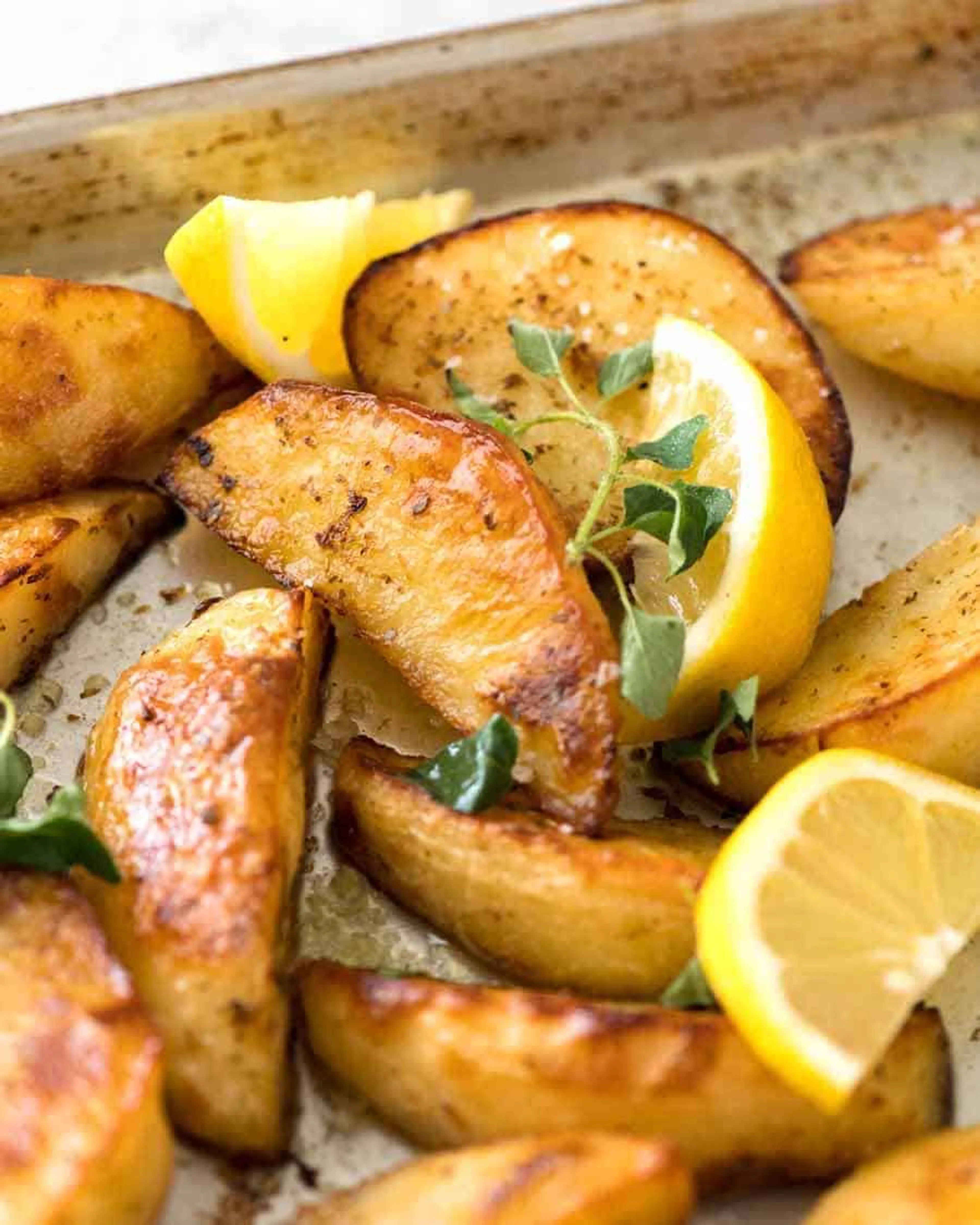 Greek Lemon Potatoes