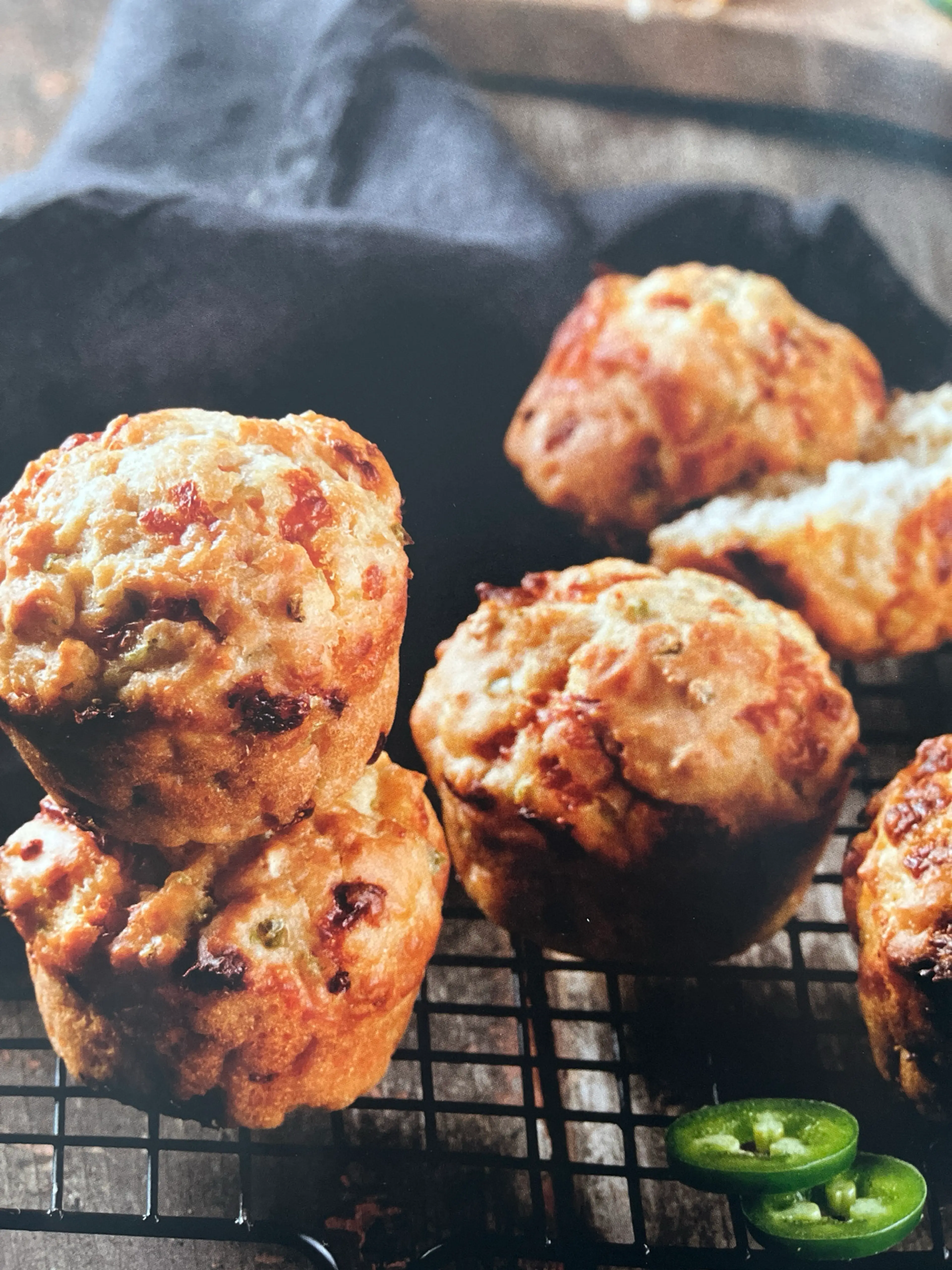 Petits pains à la bière, jalapeno et fromage