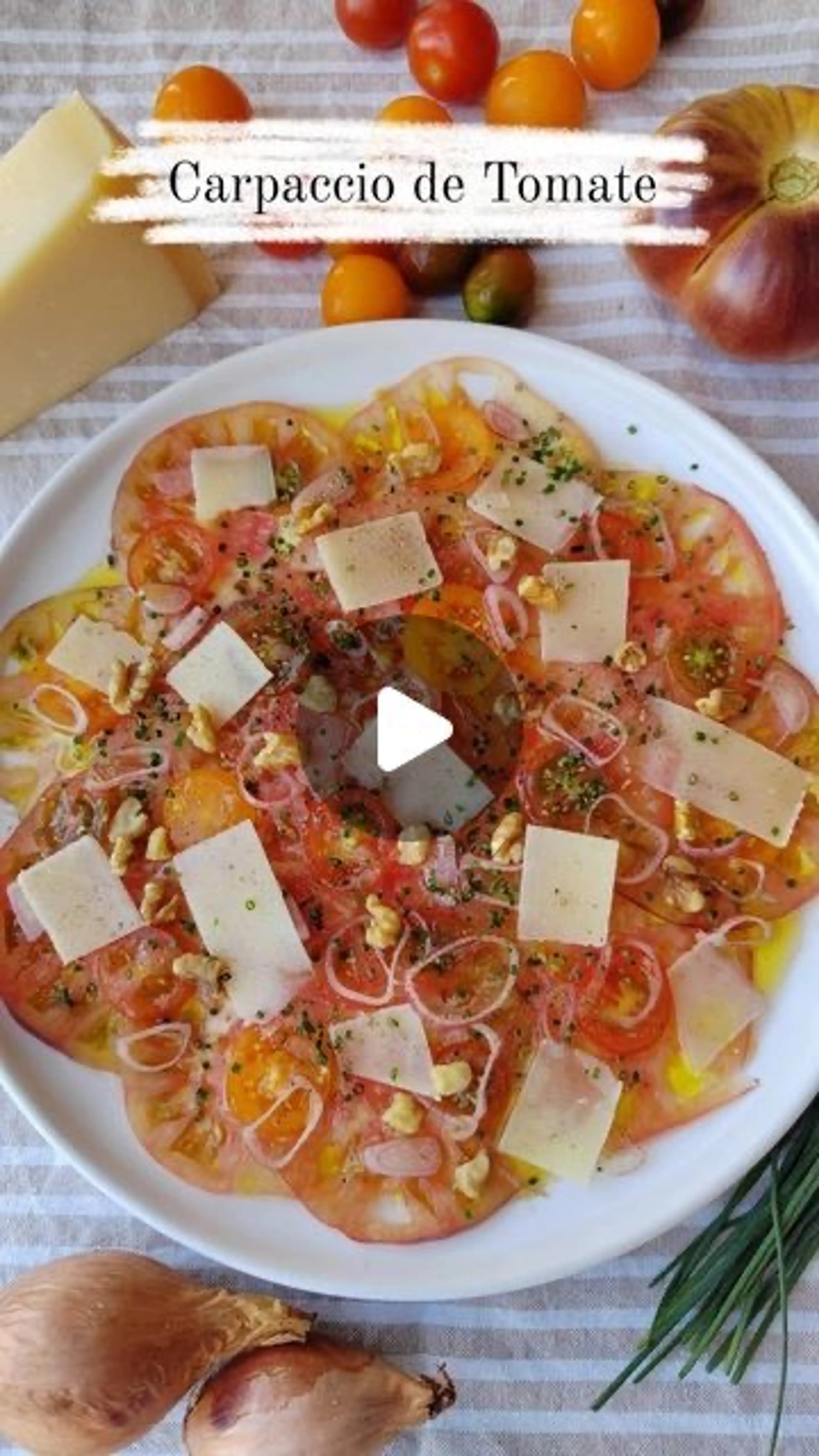 Carpaccio De Tomate