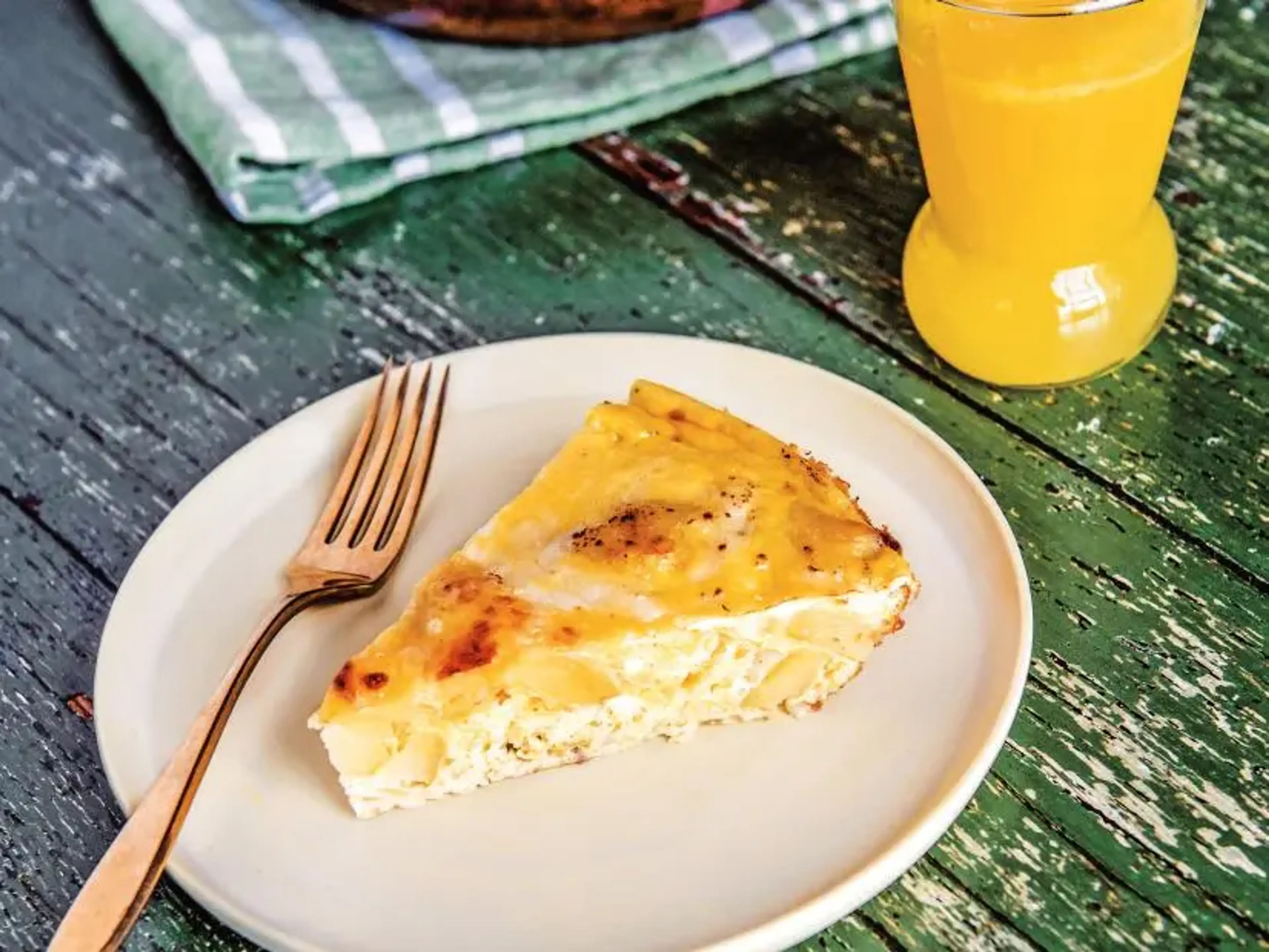 Spanish-Style Potato and Onion Frittata