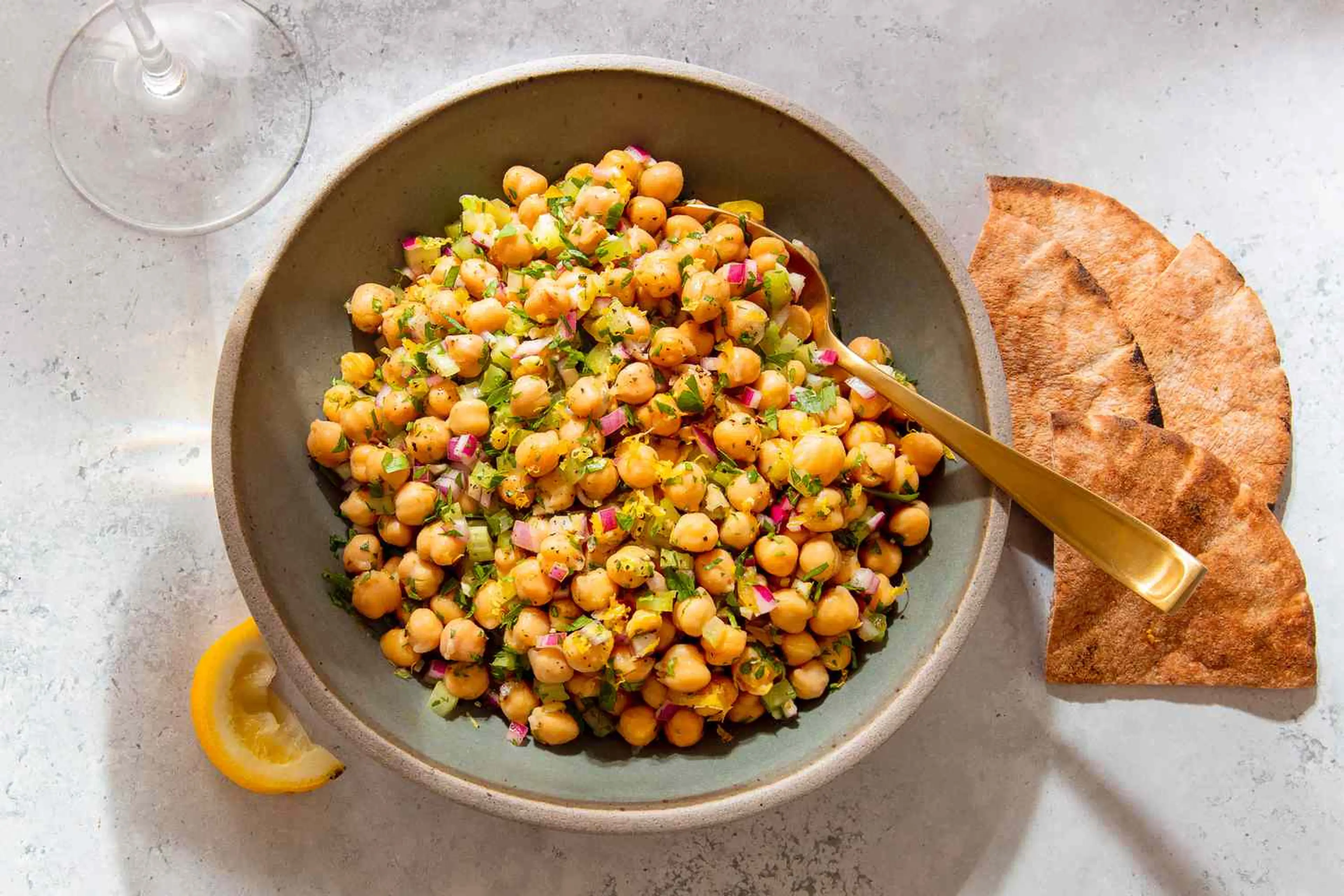 Lemony Chickpea Salad