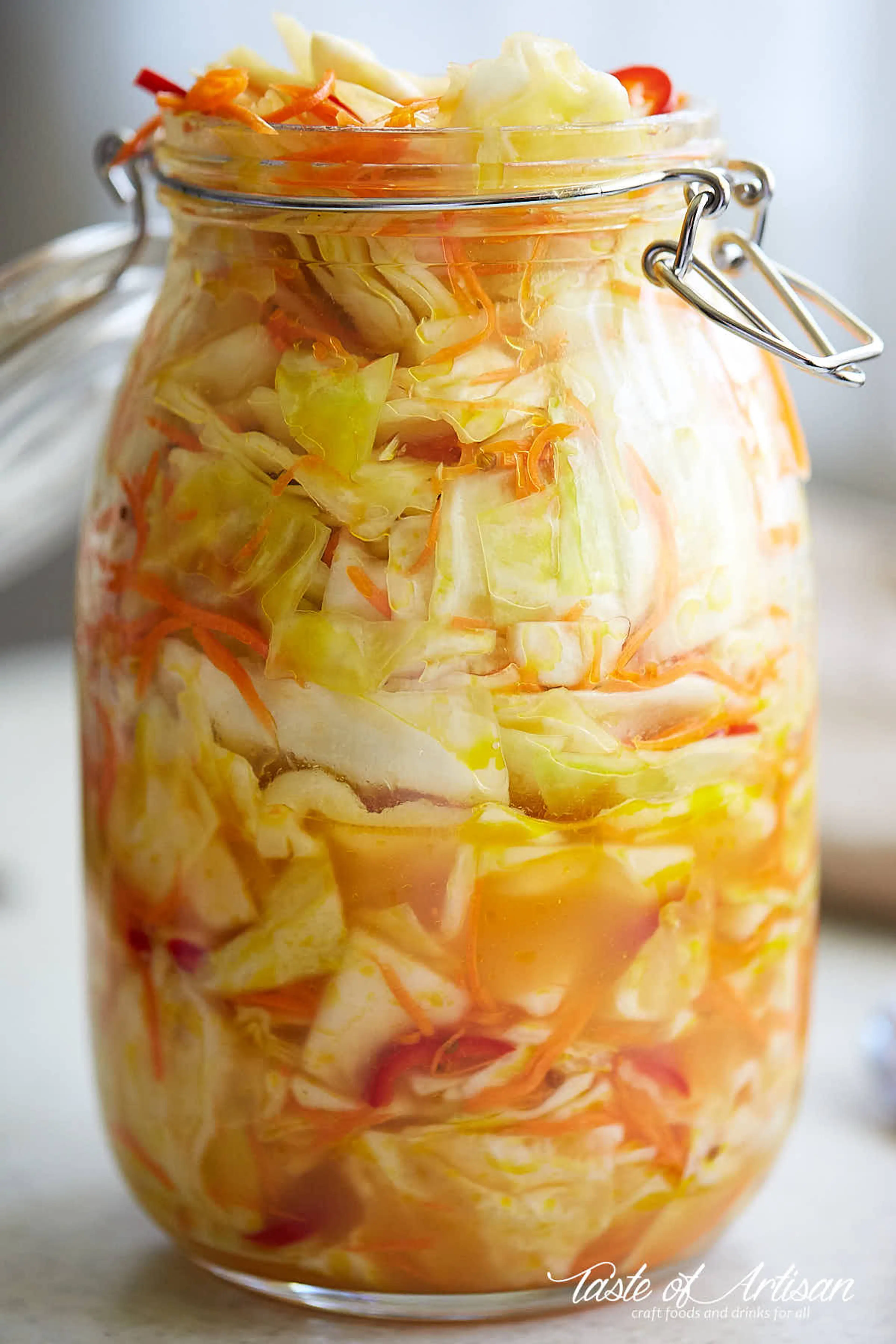 Marikos Hog Island Pickled Cabbage