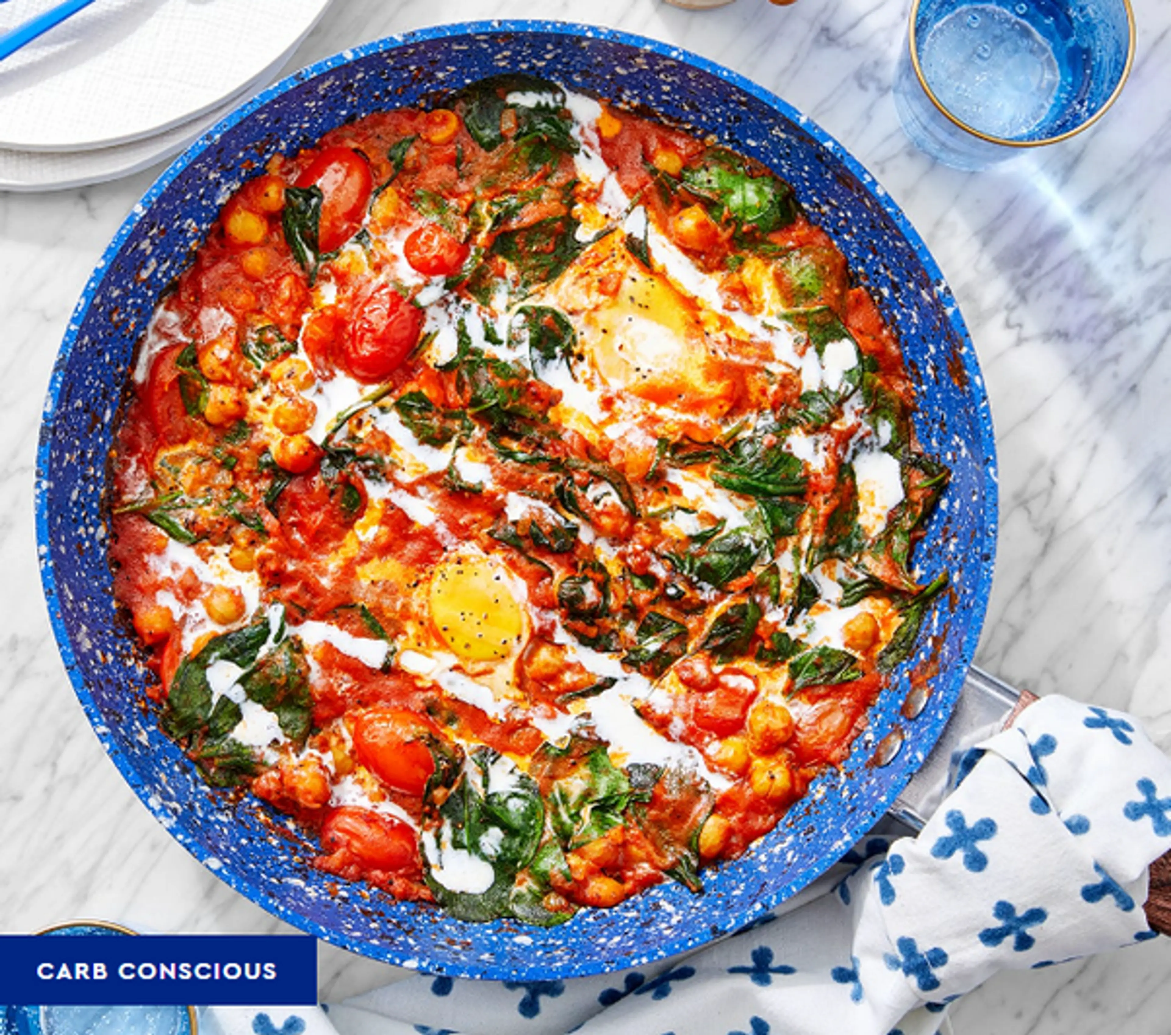 One-Pan Chickpea & Curry Shakshuka