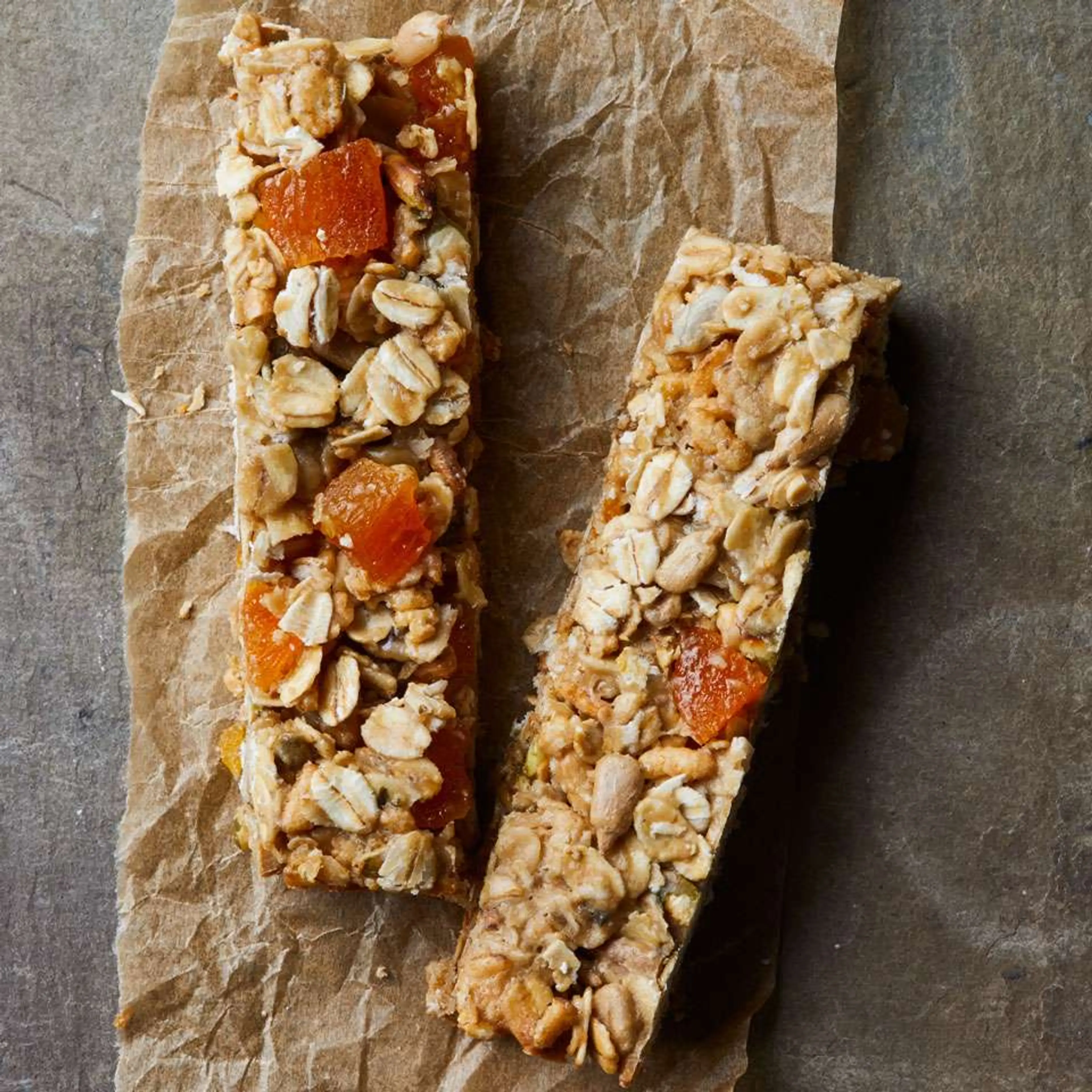 Apricot-Sunflower Granola Bars