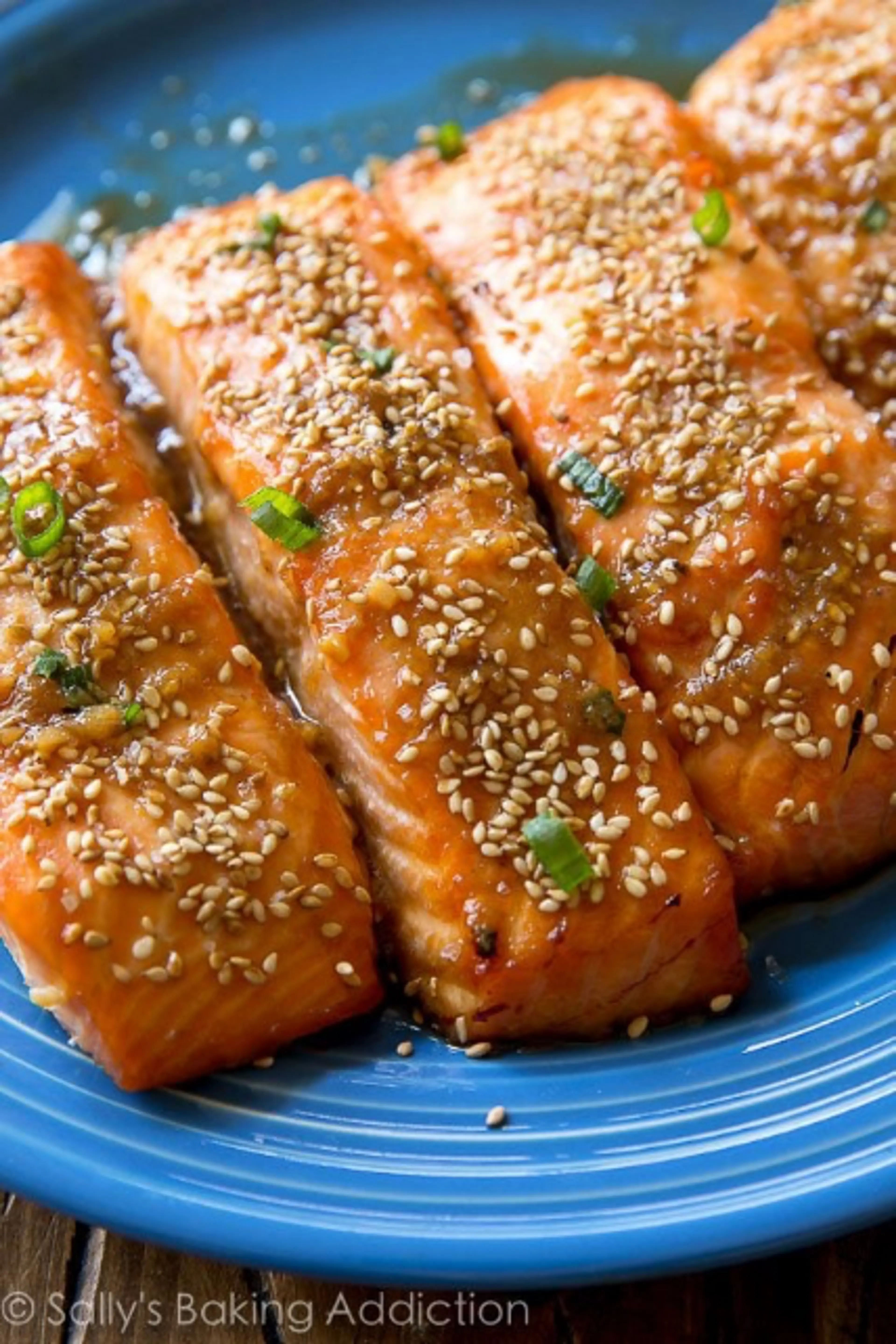 Easy Maple Sesame Salmon