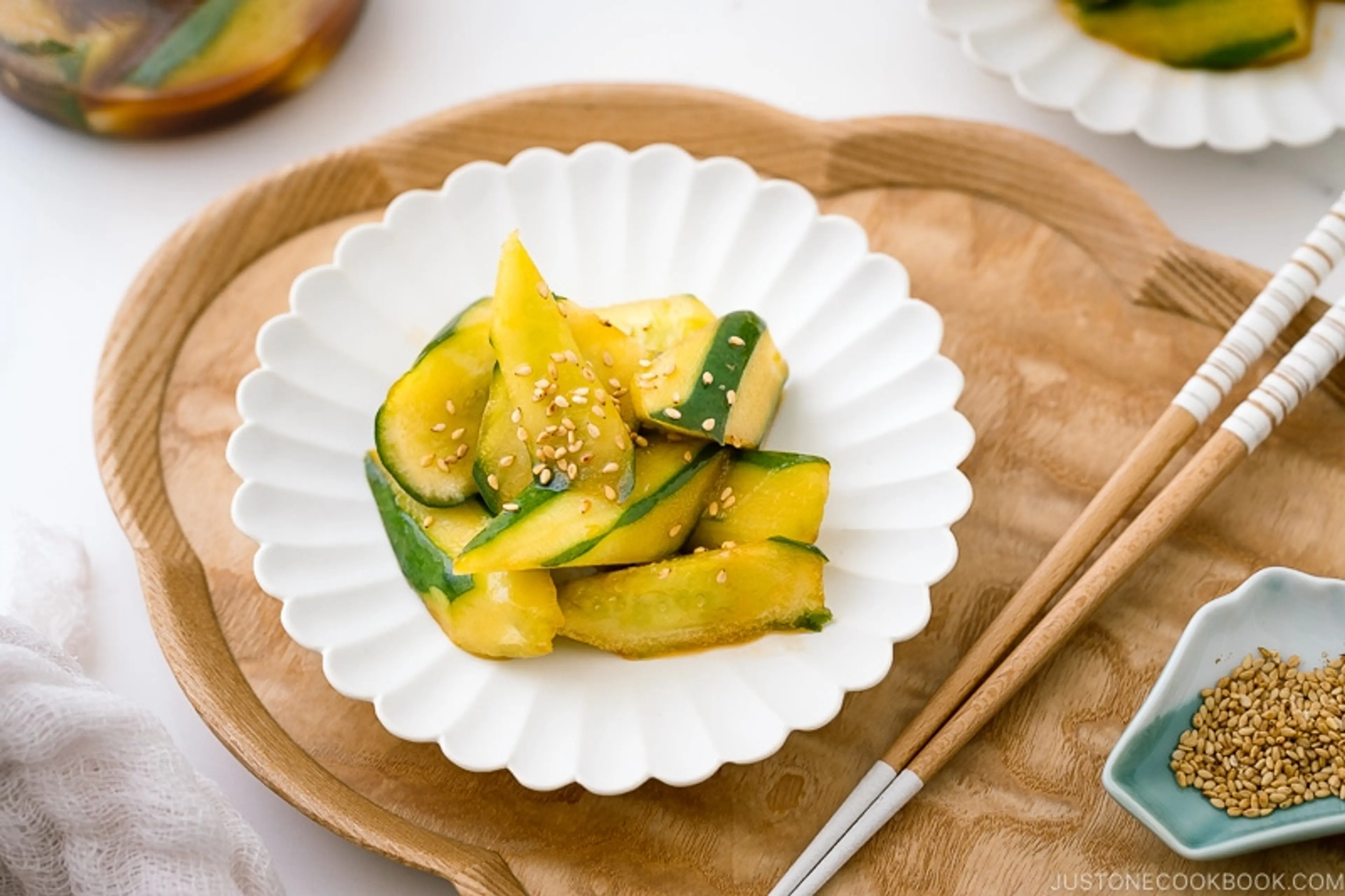 Spicy Japanese Pickled Cucumbers