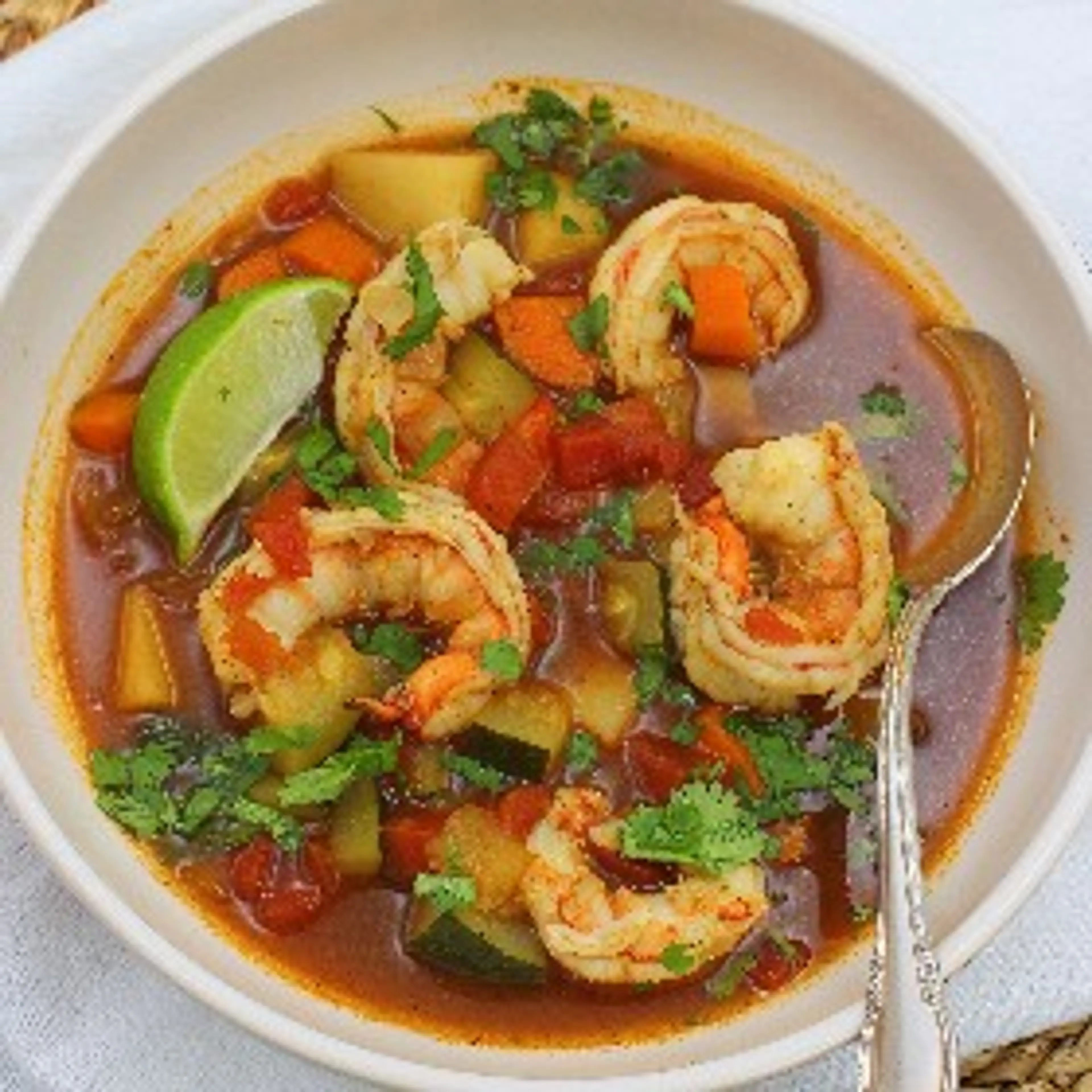 Caldo De Camaron (Mexican Shrimp Soup)