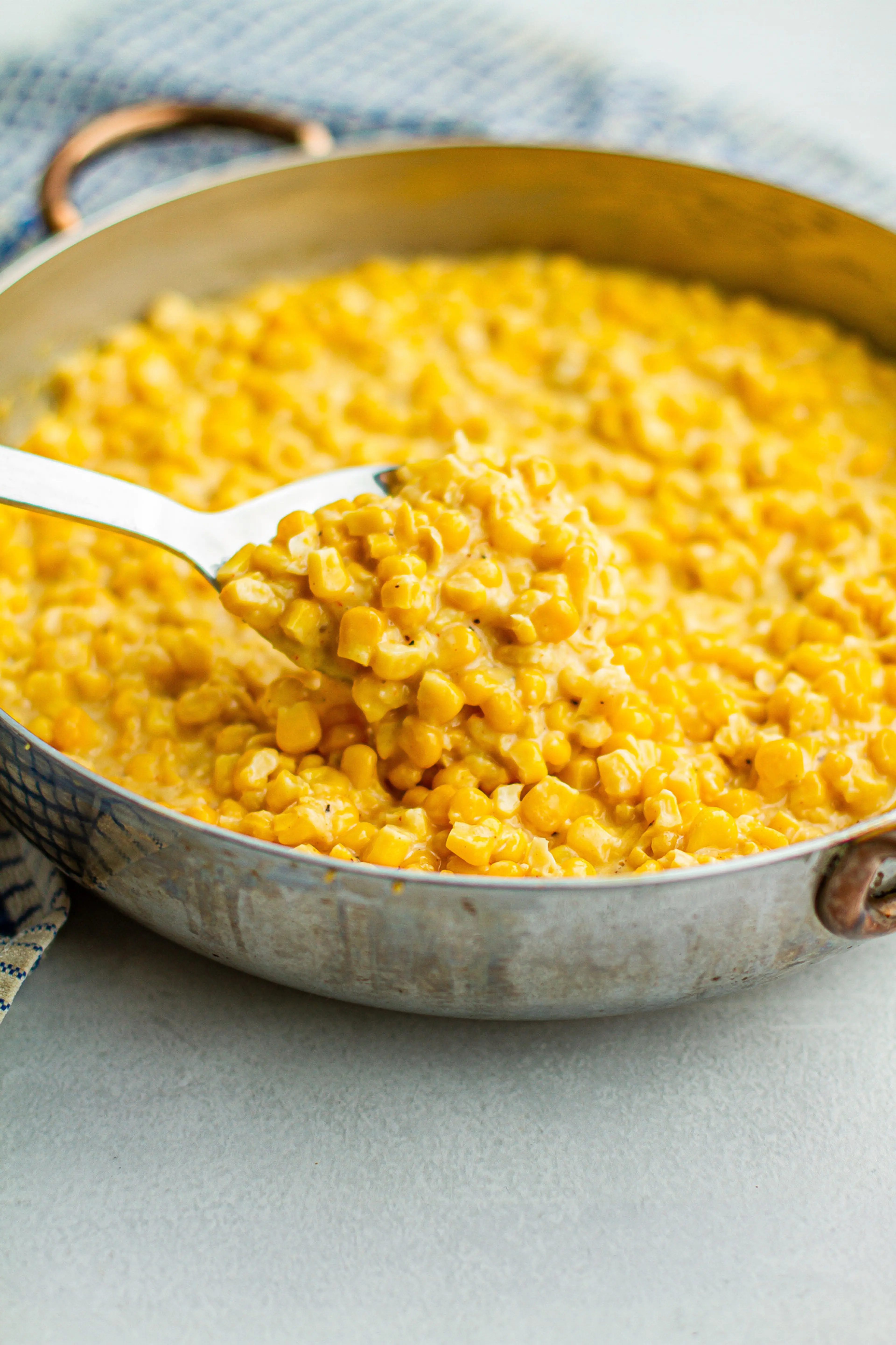 Homemade Creamed Corn Recipe (Made with frozen corn)