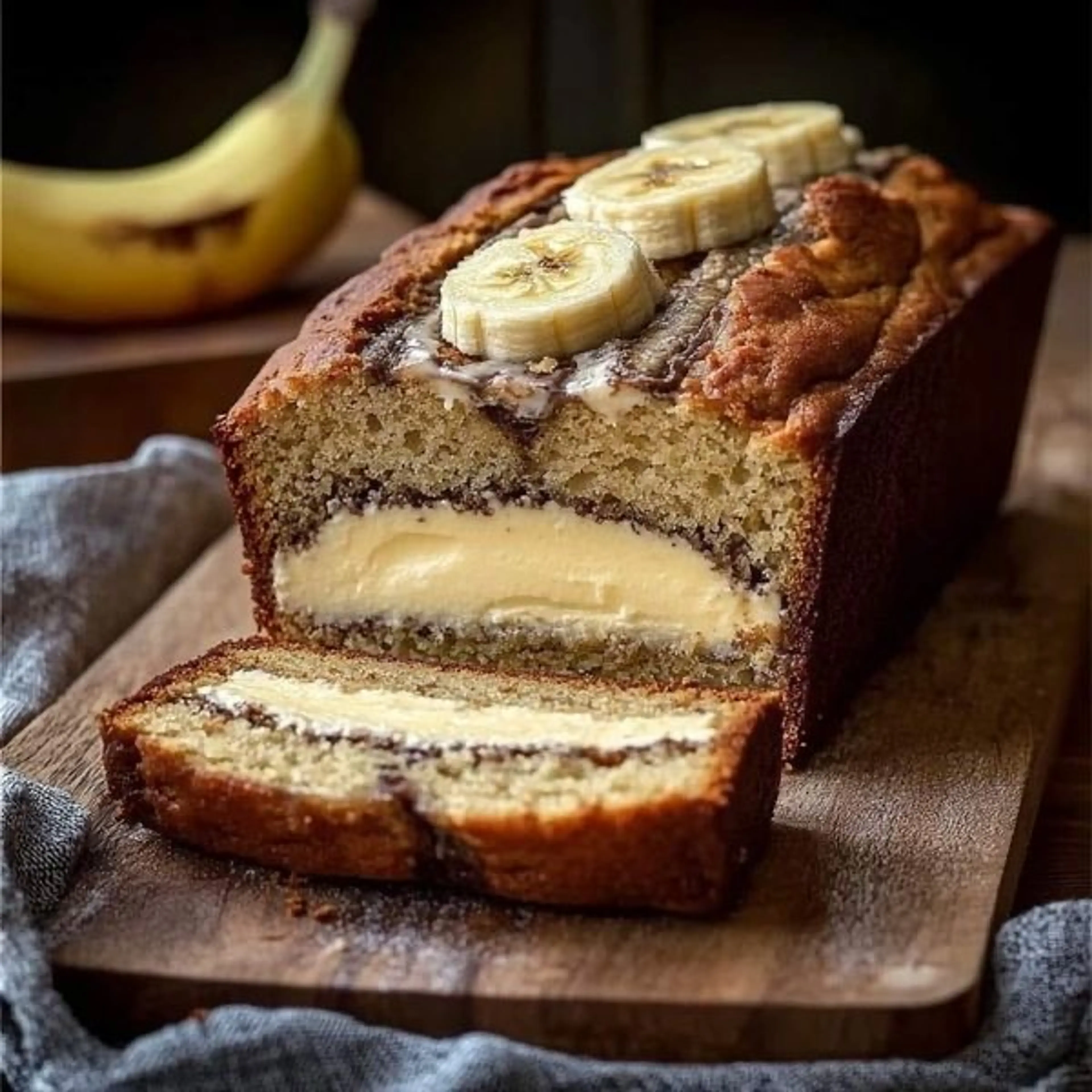 Cream Cheese Banana Bread – Light, Moist and Delicious