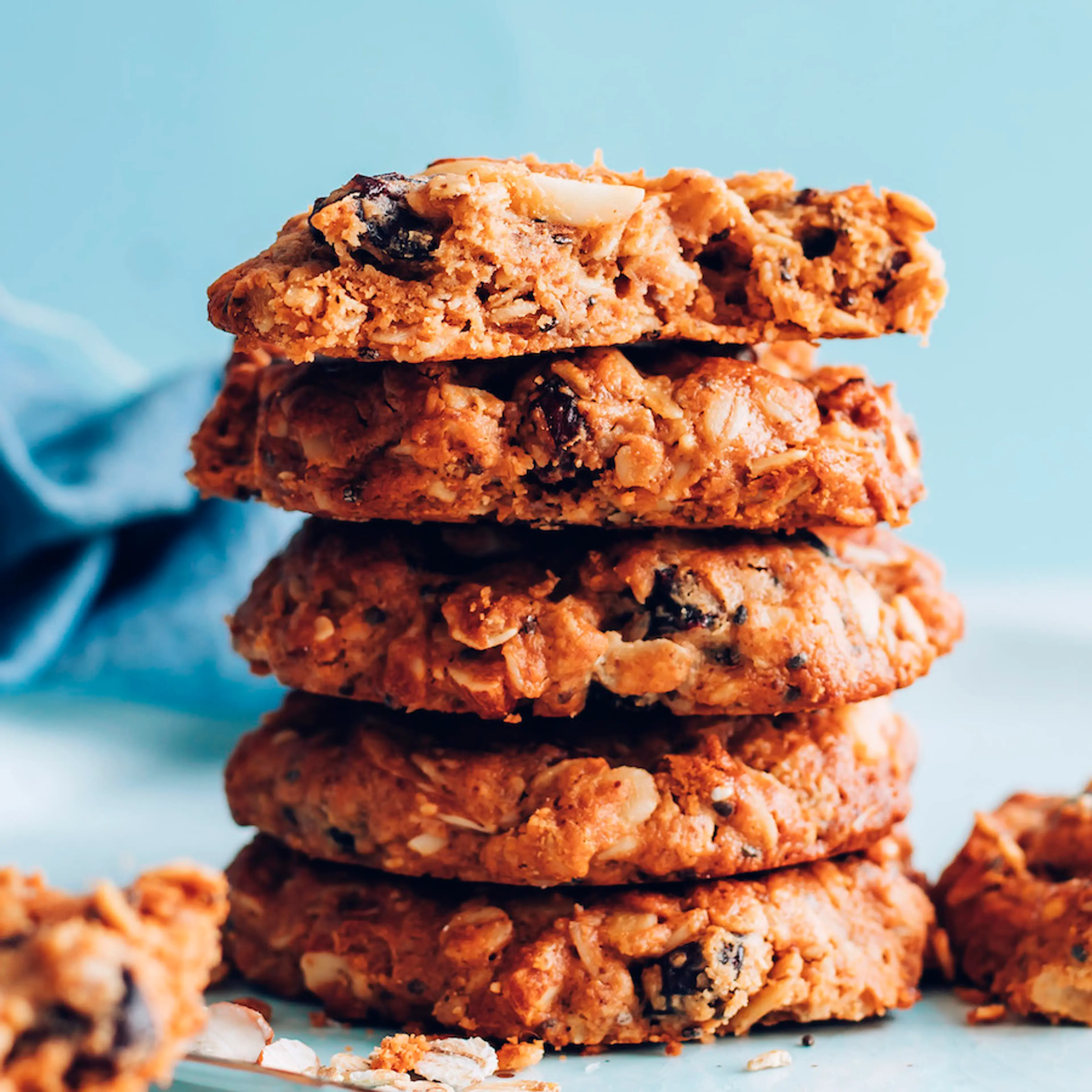 Easy Flourless Granola Cookies