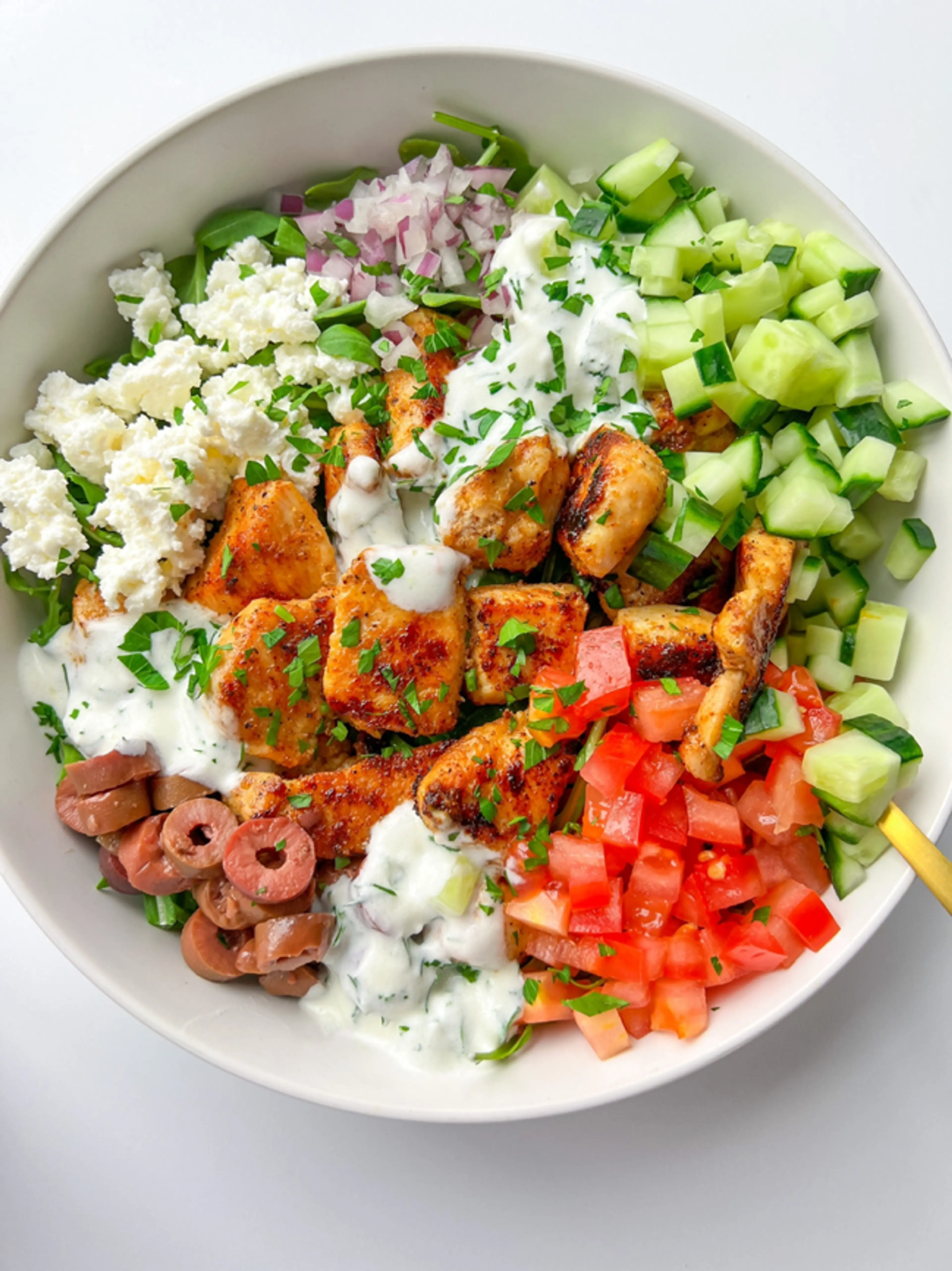 Easy Greek Bowl