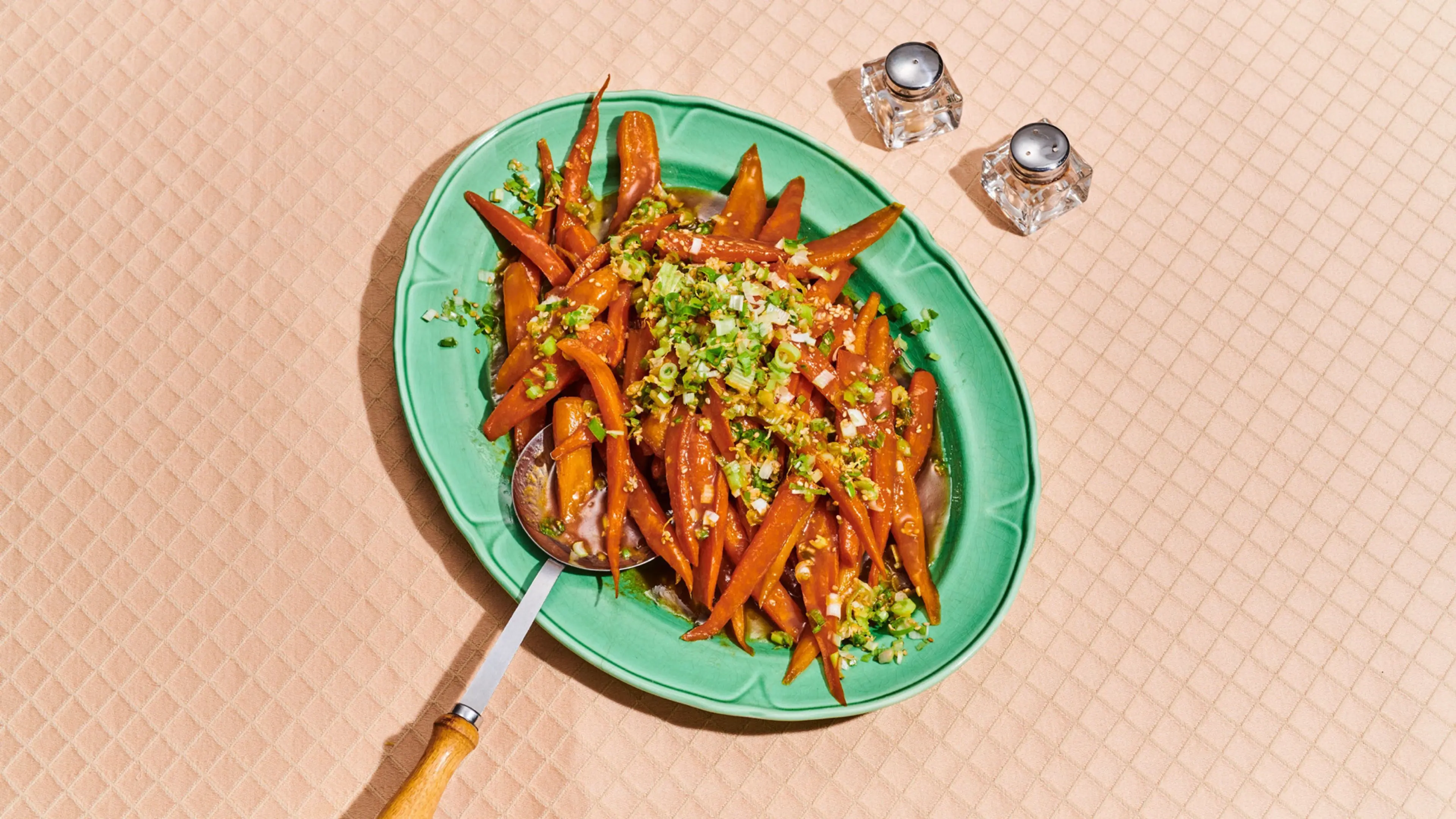 Miso-Glazed Carrots With Scallion Gremolata