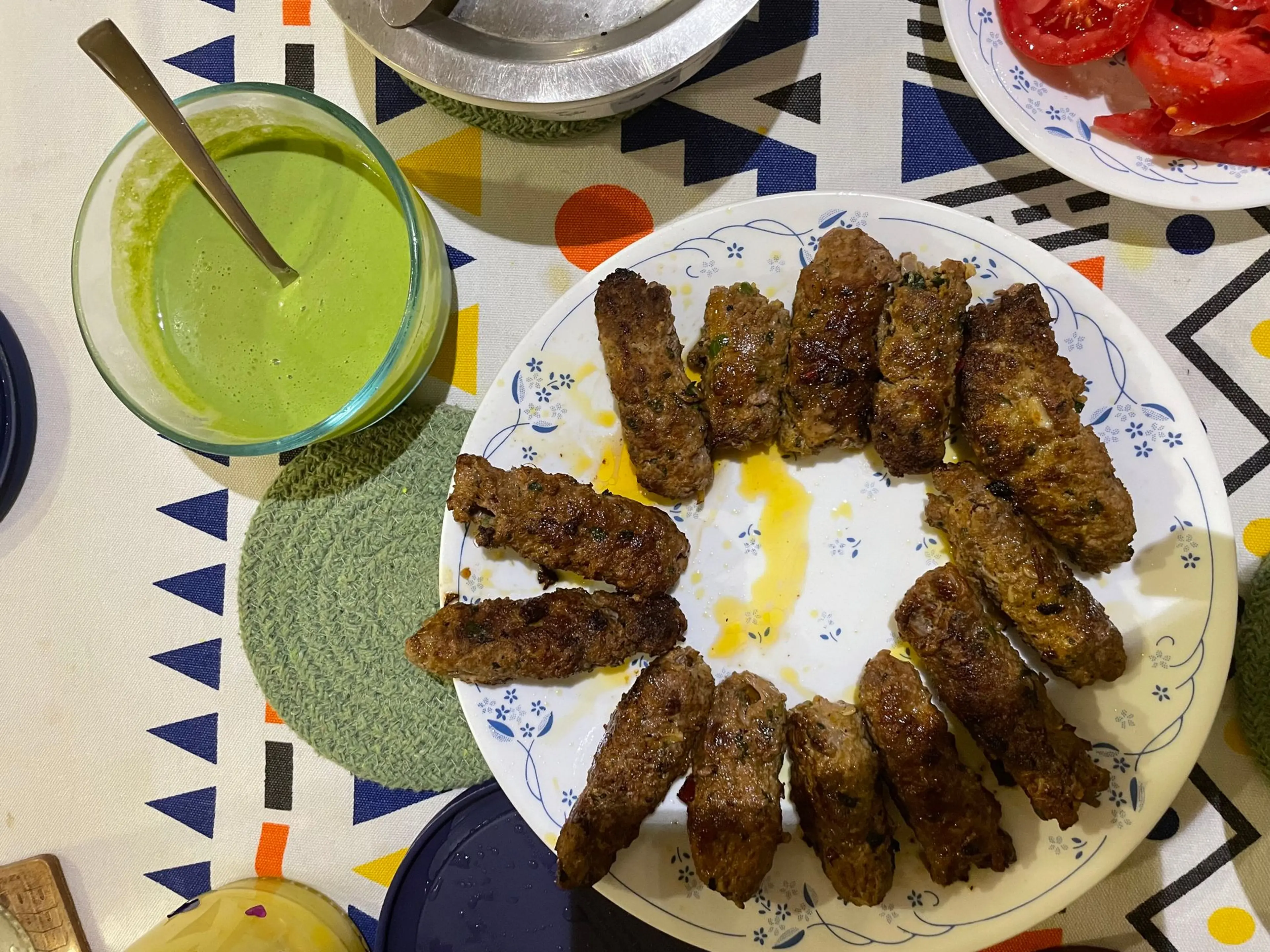 Beef Seekh Kebabs