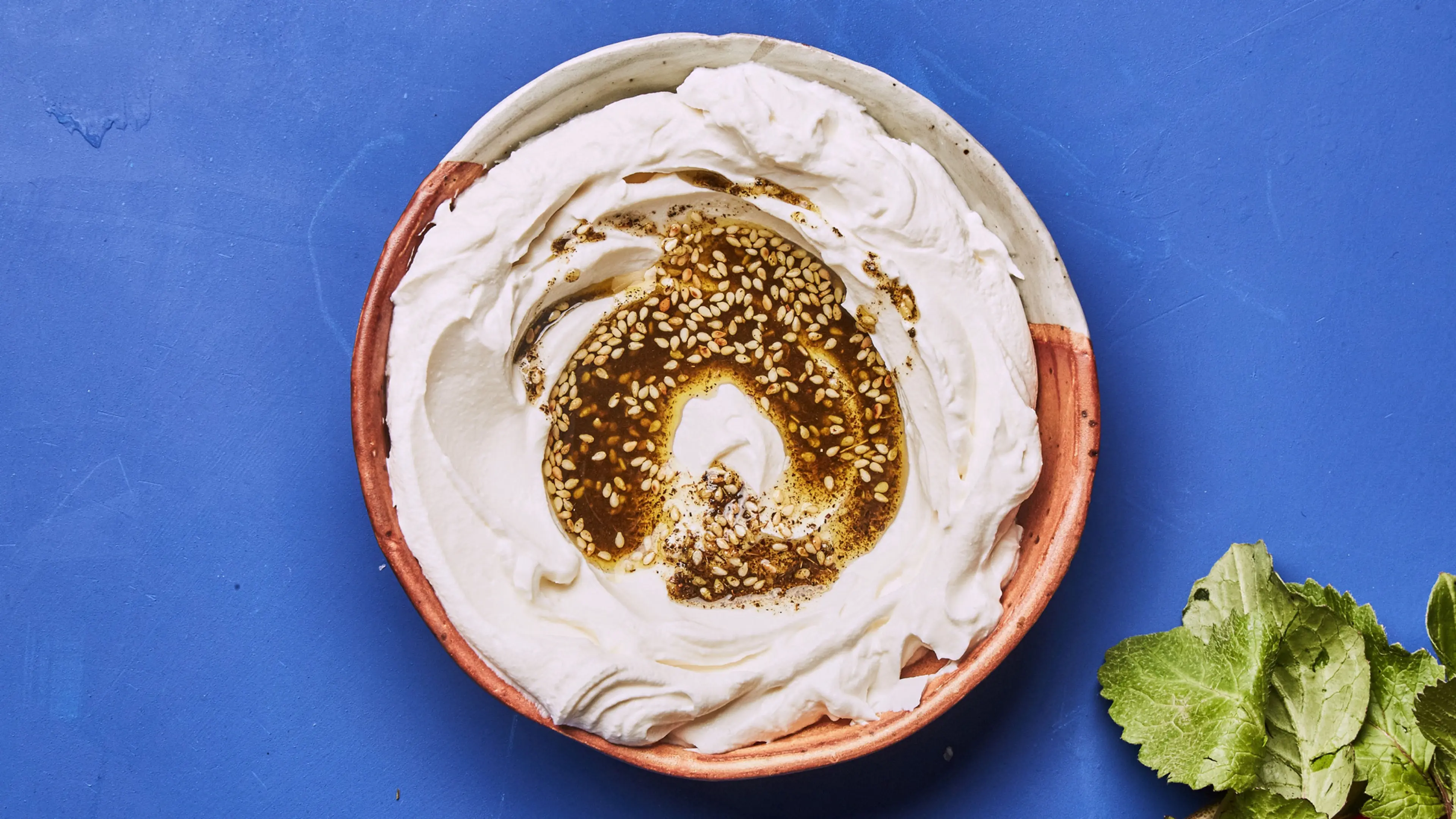 Labneh with Za'atar Oil