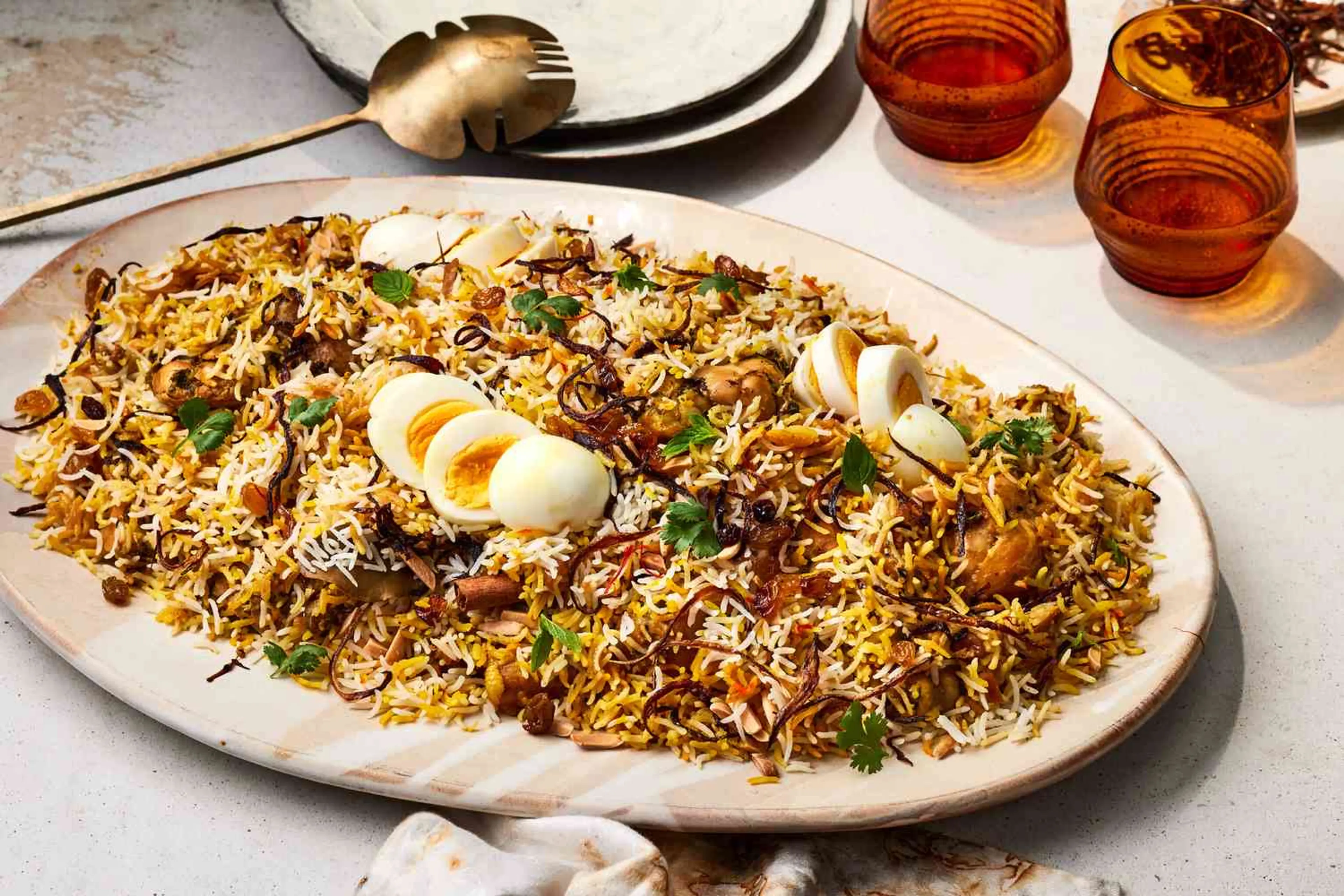 Madhur Jaffrey's Chicken Biryani