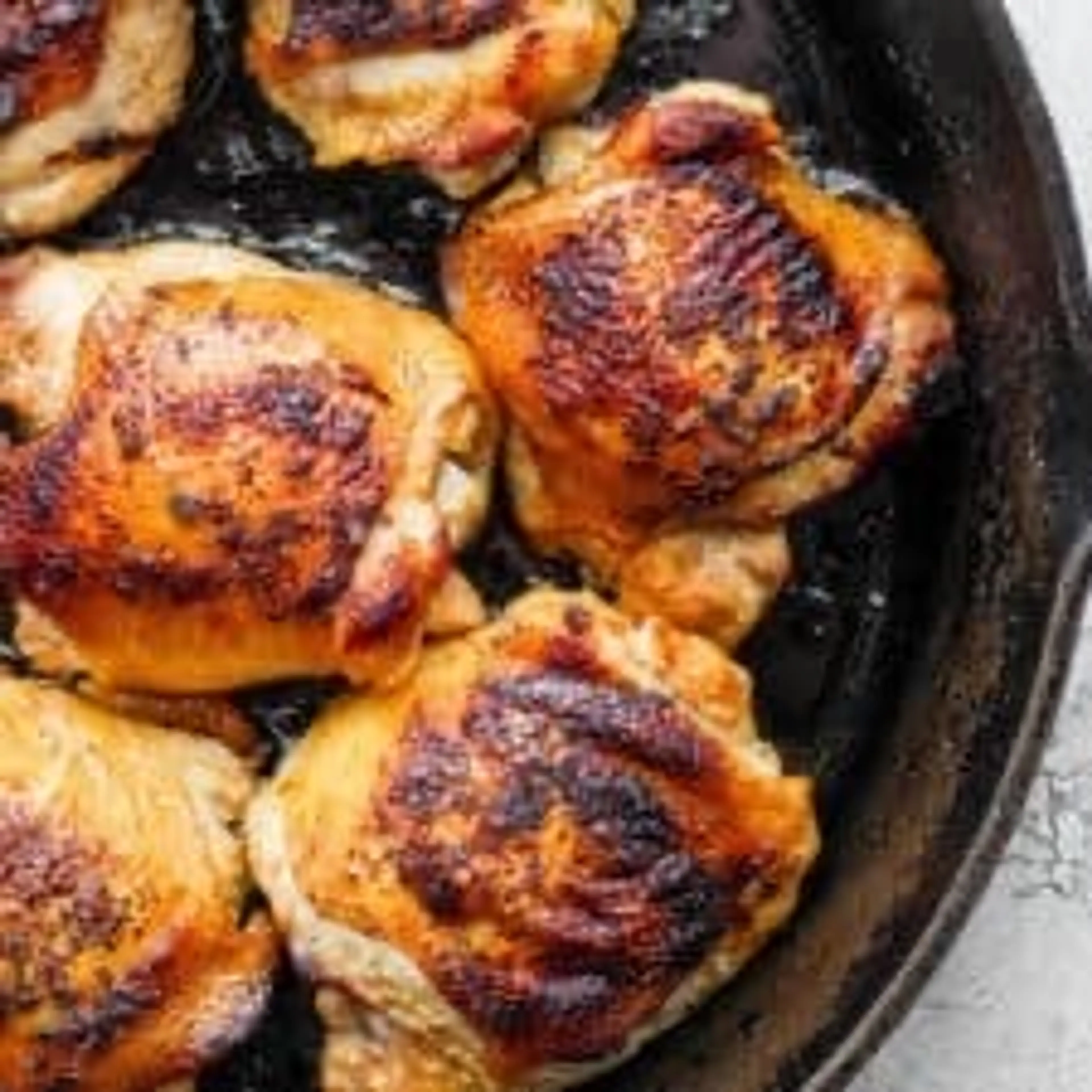 Cast Iron Chicken Thighs