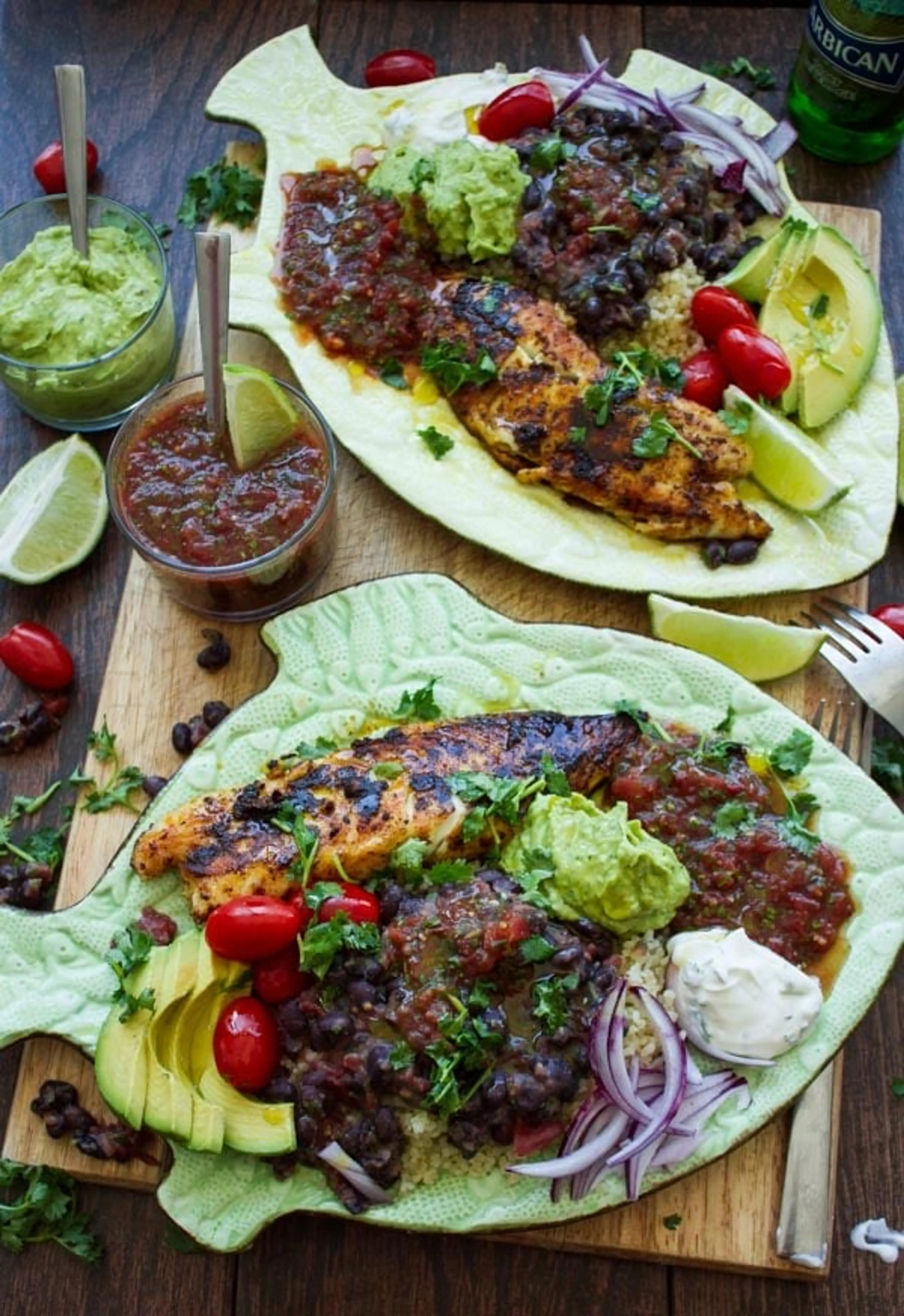 30 Mins Mexican Tilapia Fish Dinner