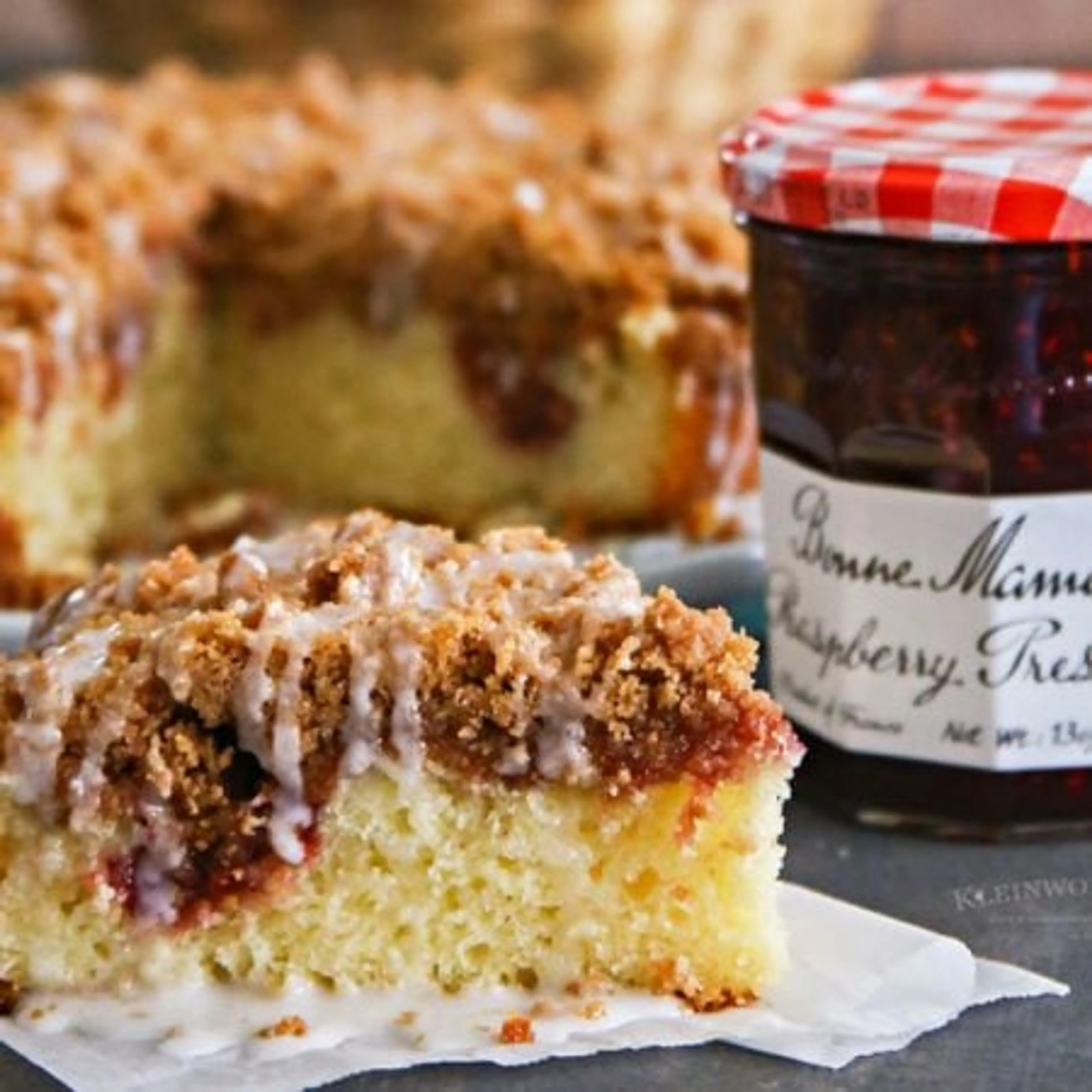 Raspberry Swirl Coffee Cake