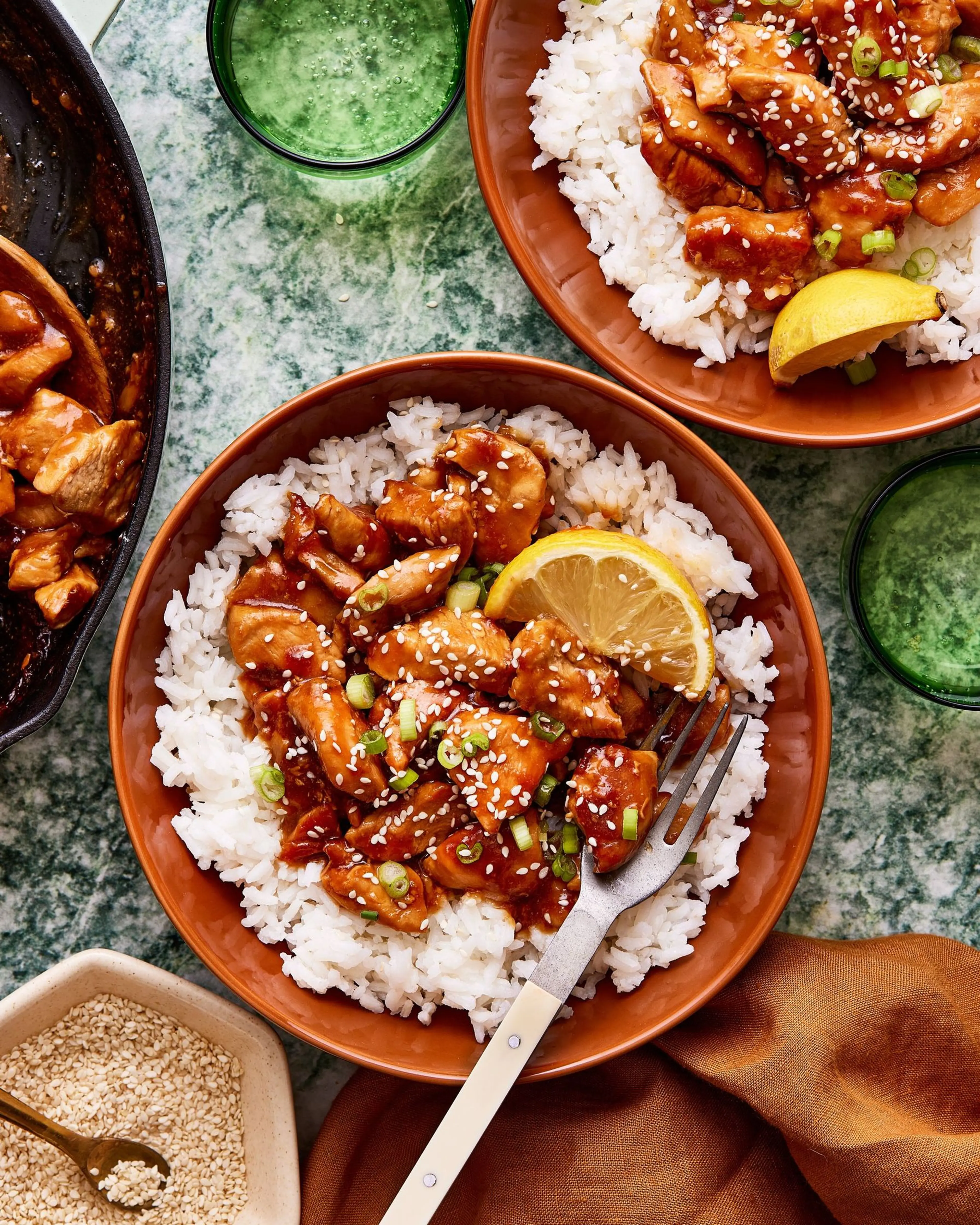 Saucy and Tender Lemon Garlic Teriyaki Chicken