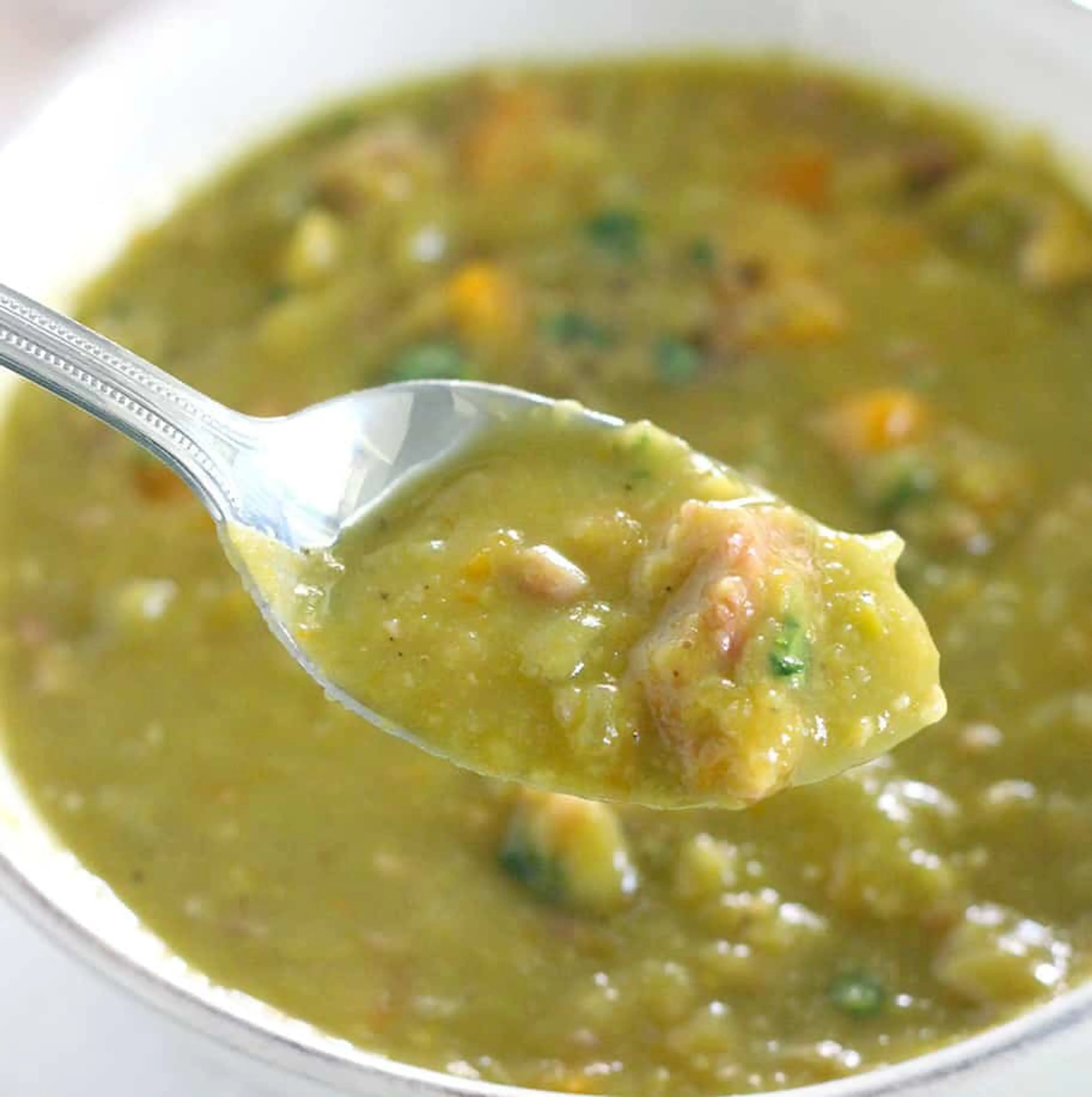 Instant Pot Split Pea Soup with Ham