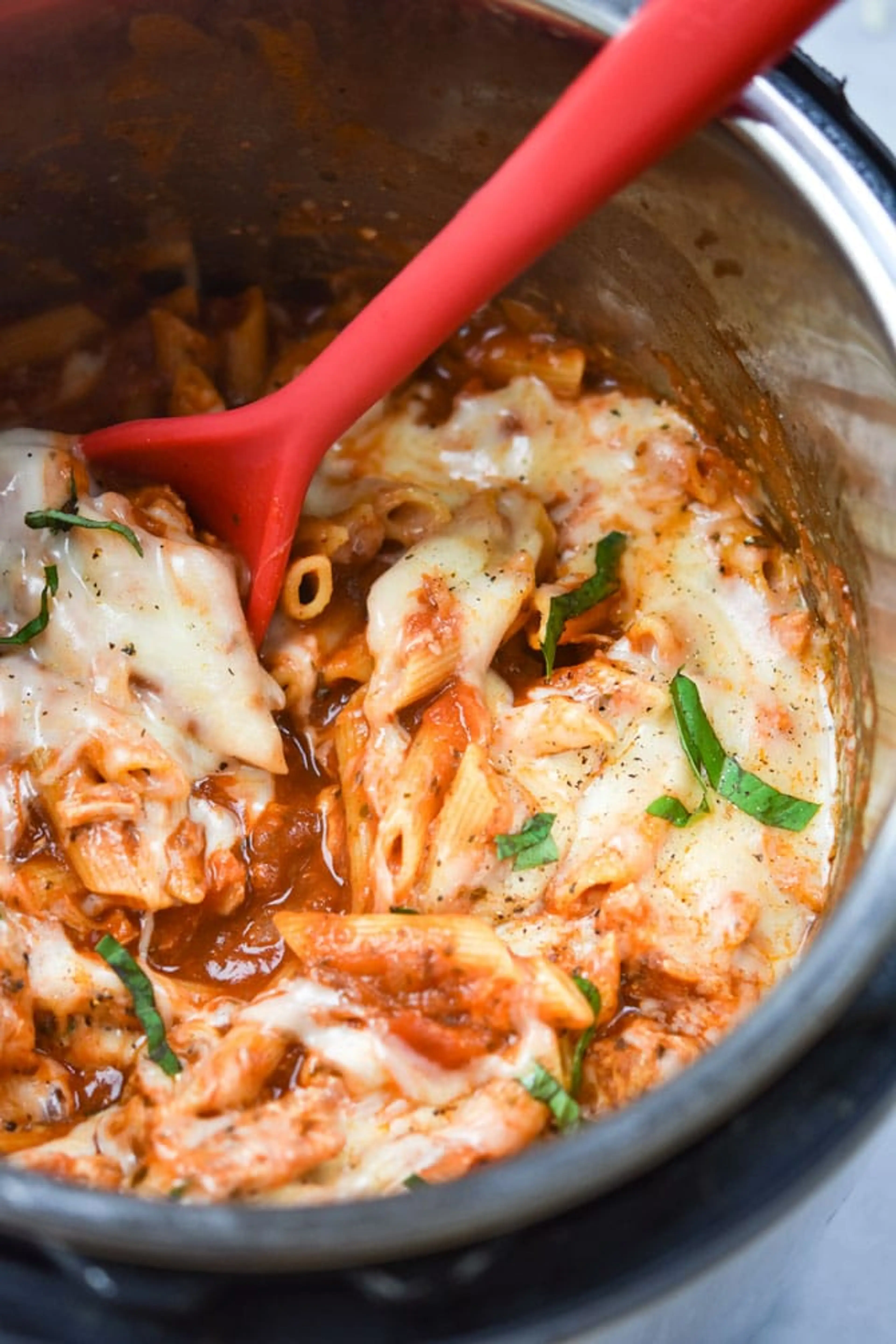 Instant Pot Chicken Parm Pasta