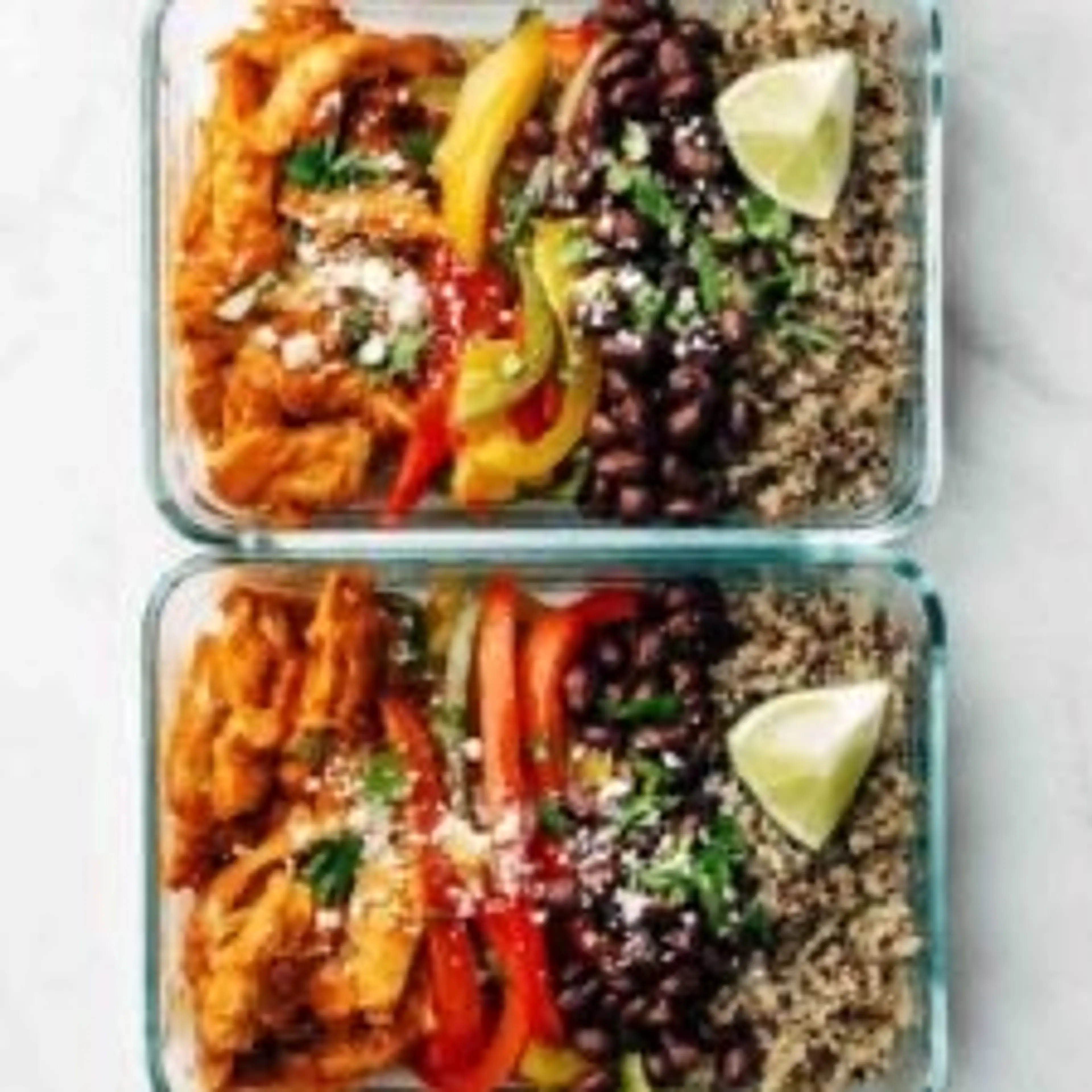 15 Minute Meal Prep: Sheet Pan Chicken Tinga Bowls