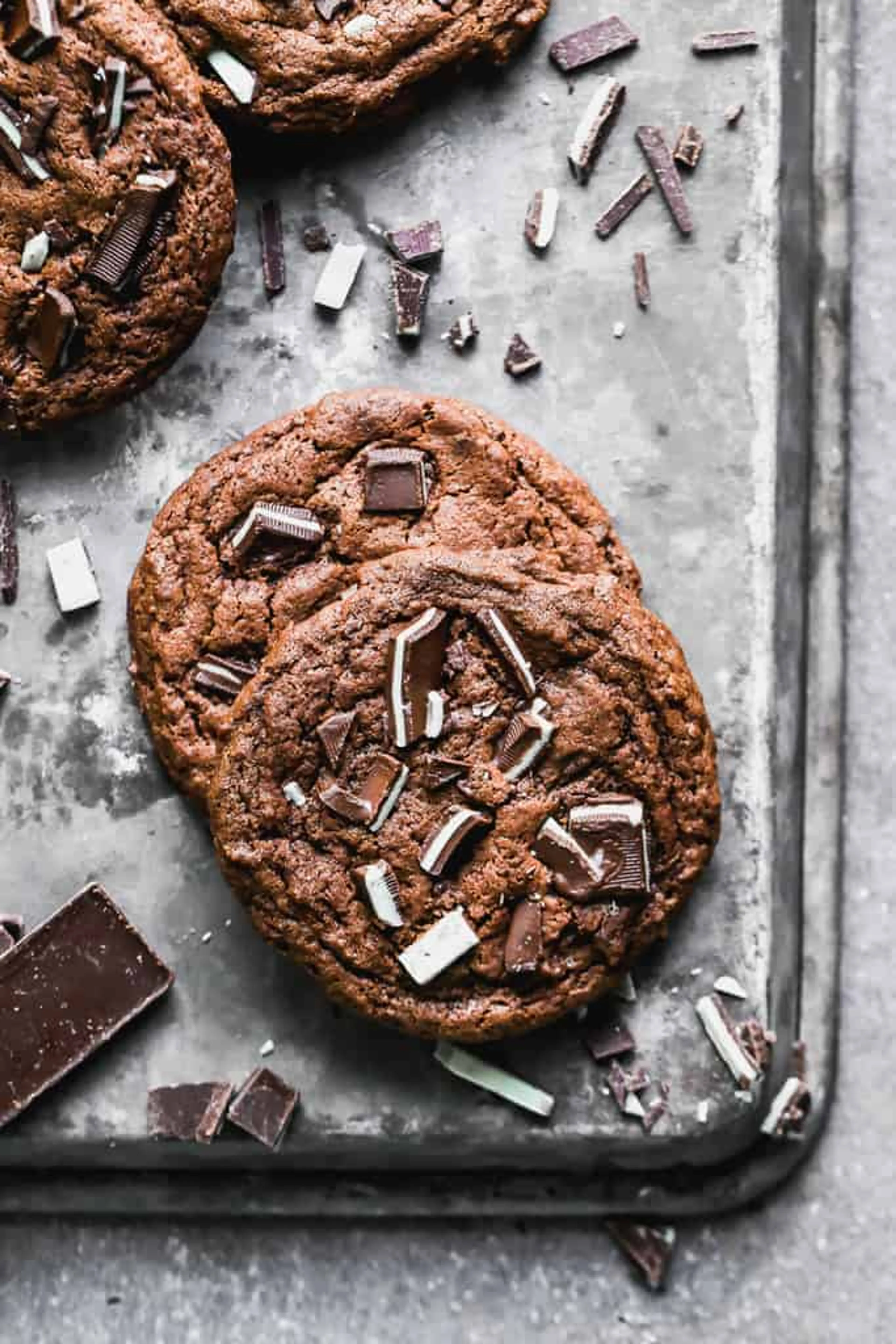 Chocolate Mint Cookies