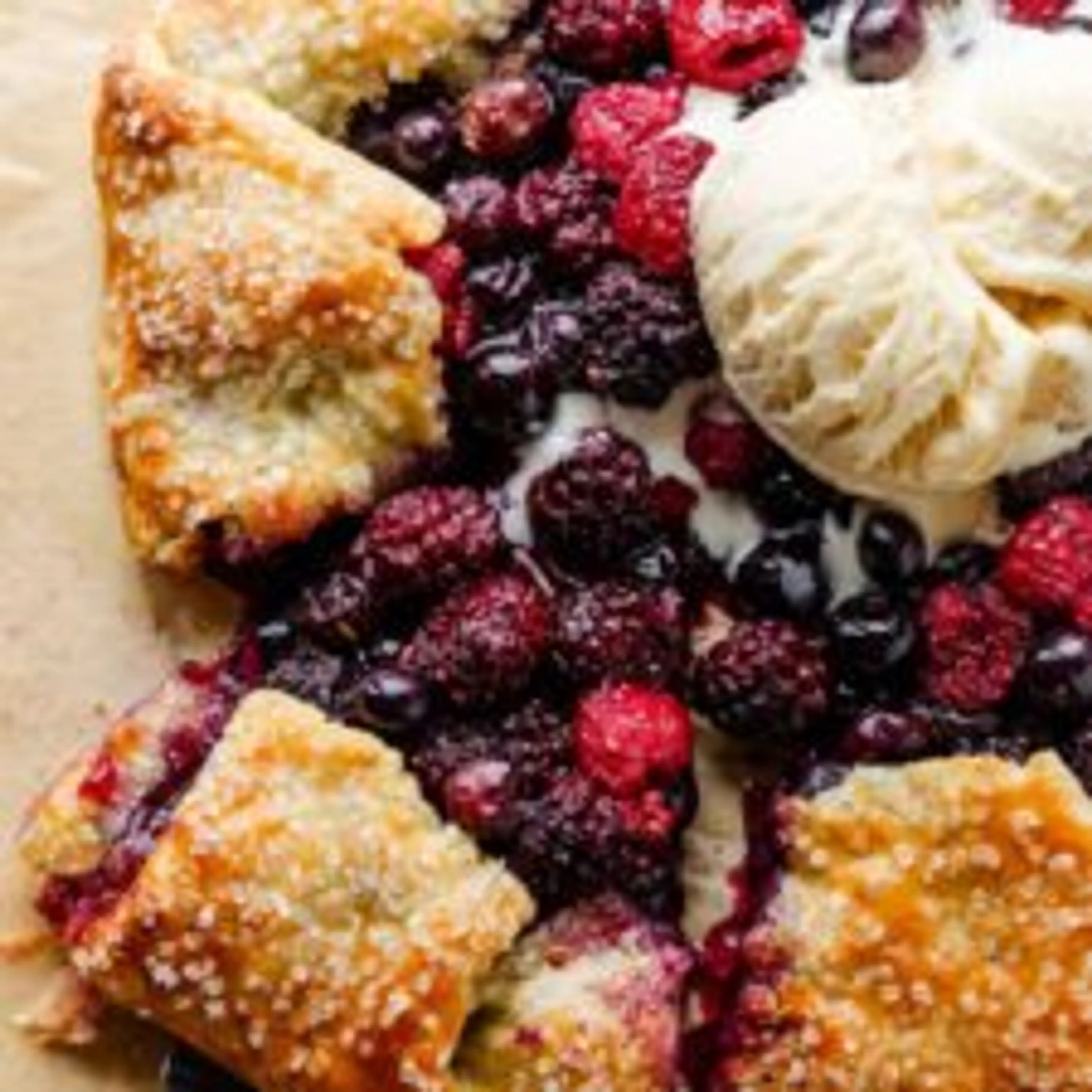 Simple Berry Galette