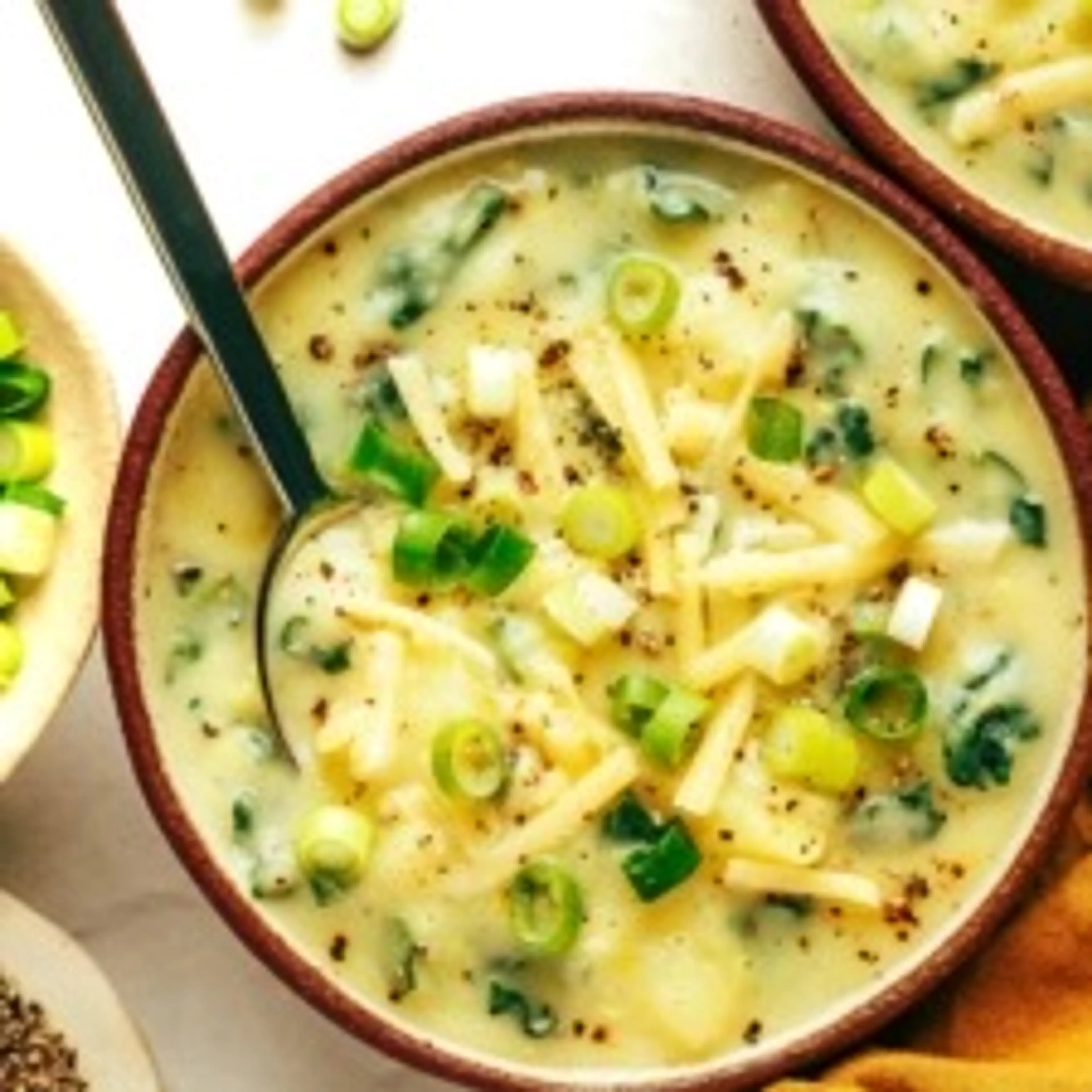 Colcannon Soup (Potato Kale Soup)