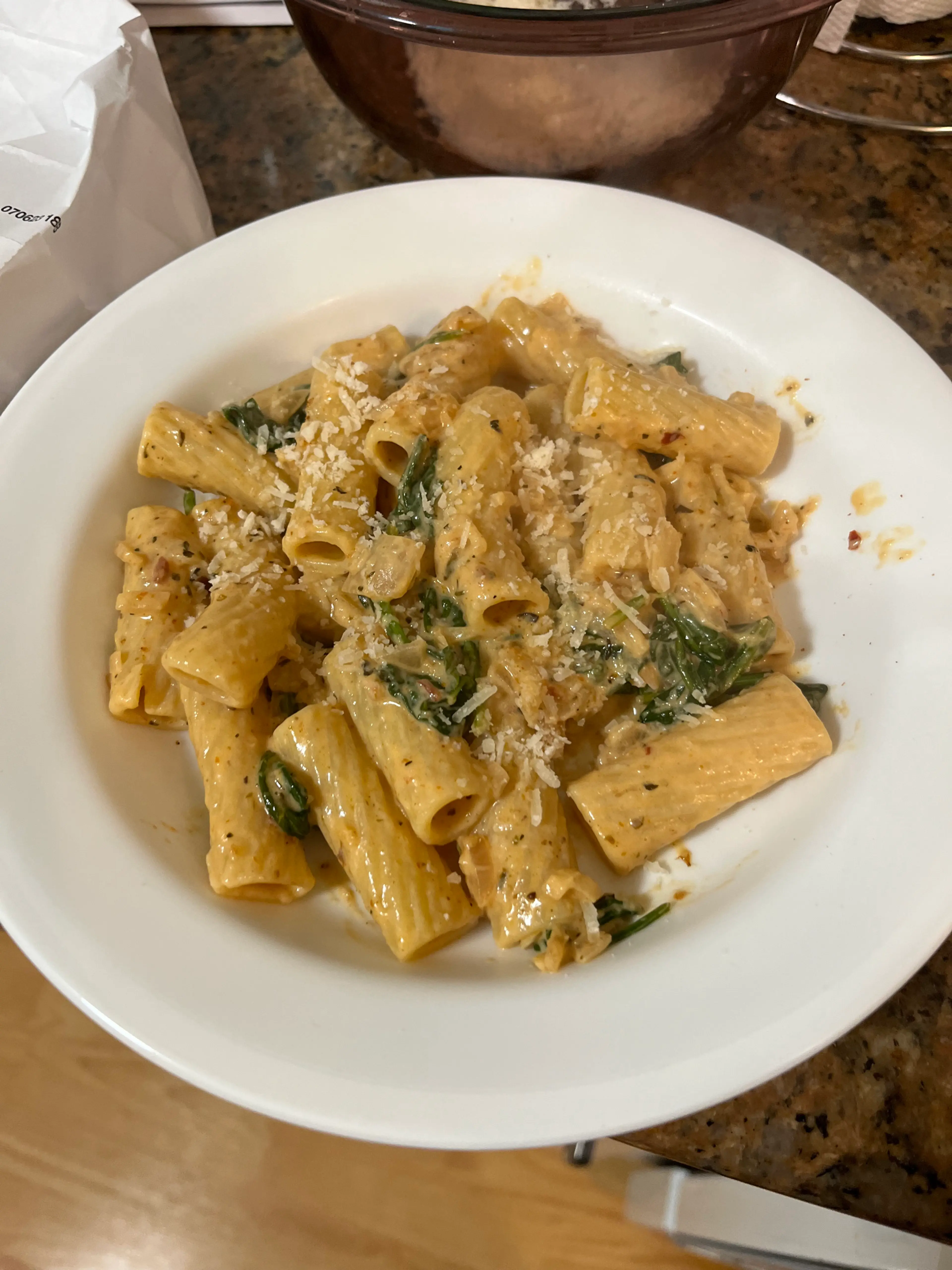 Sundried Tomato and Lemon Pasta