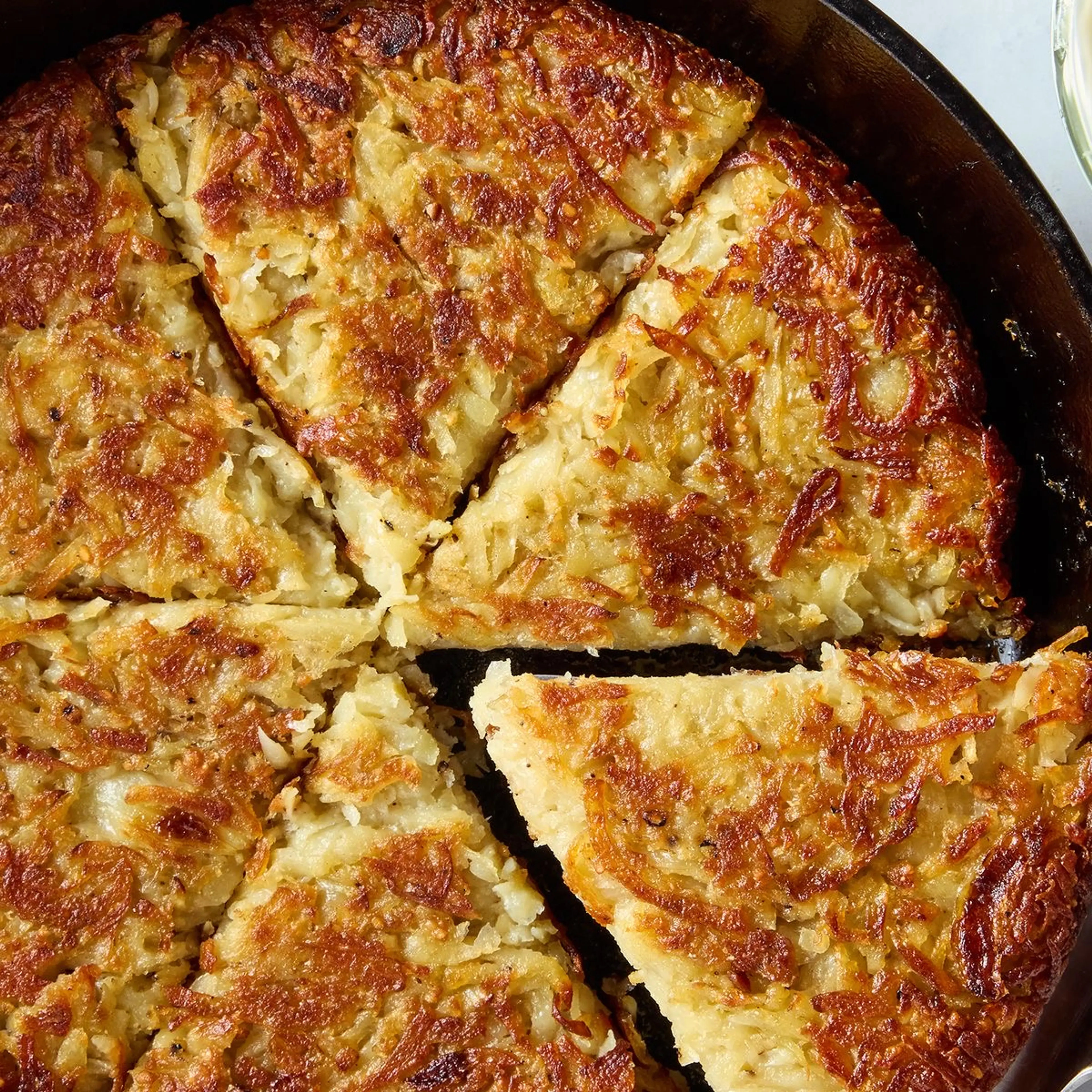 Giant Skillet Latke