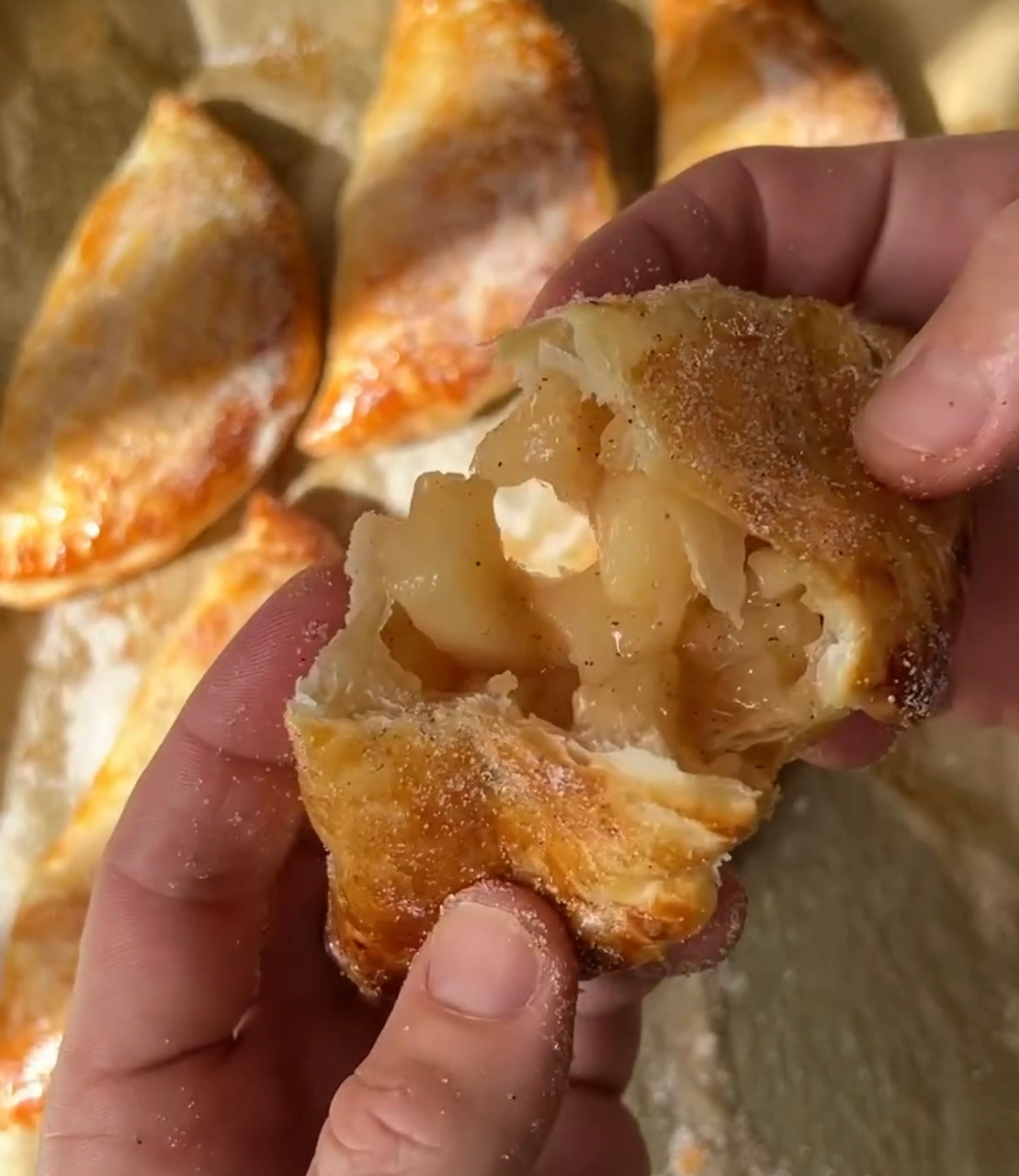 Caramelised Pear Hand Pies