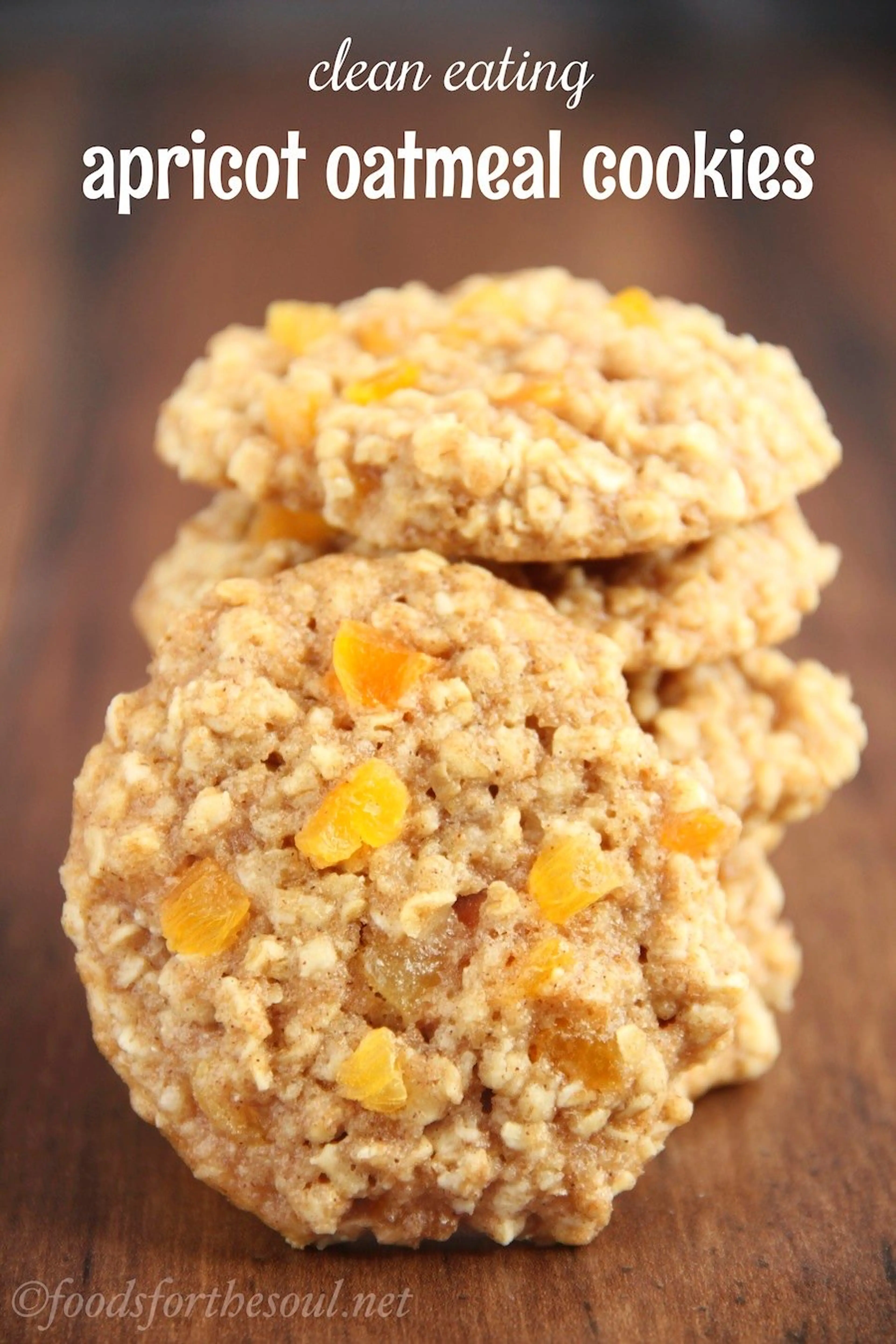 Apricot Oatmeal Cookies