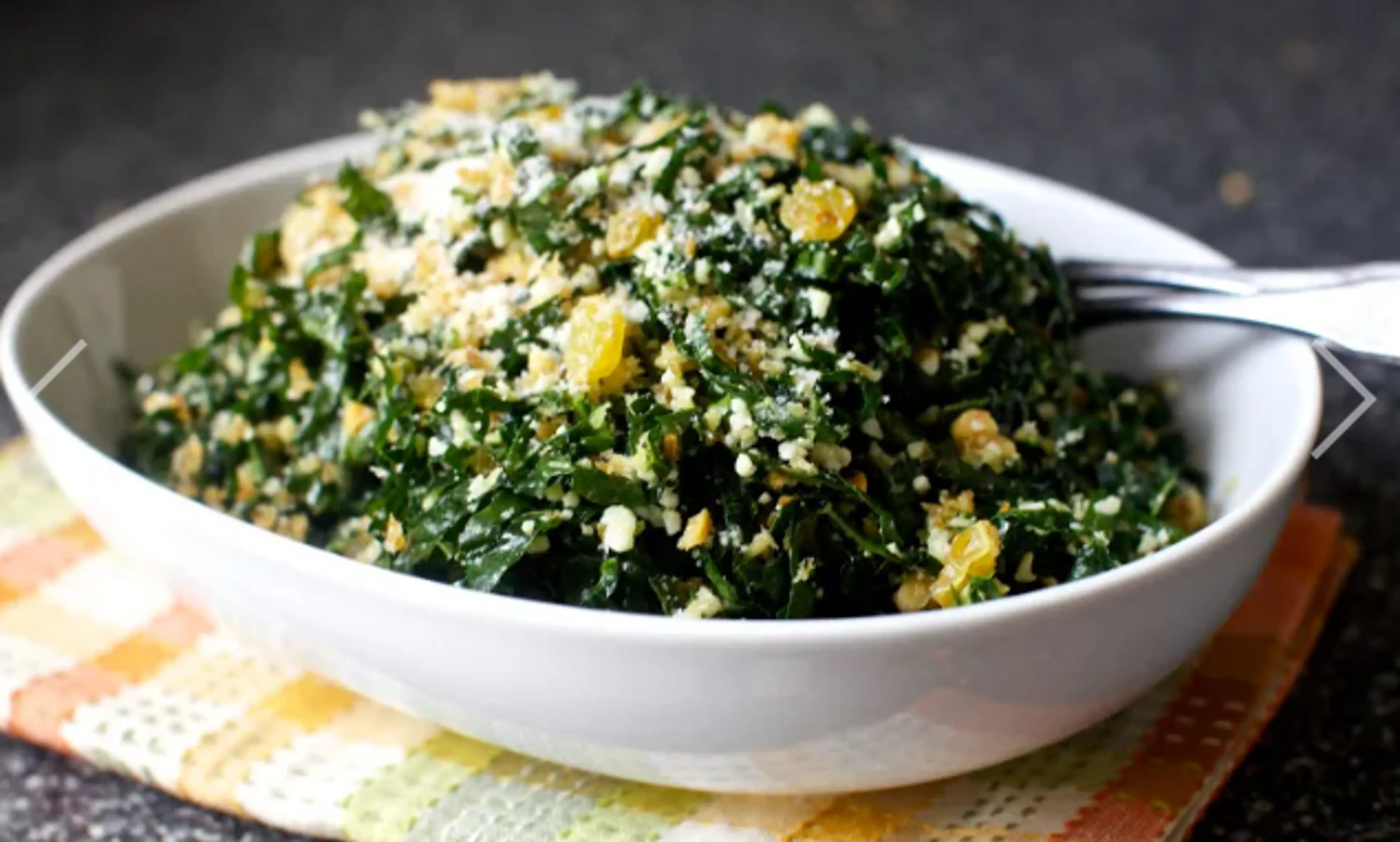 Kale Salad with Pecorino and Walnuts