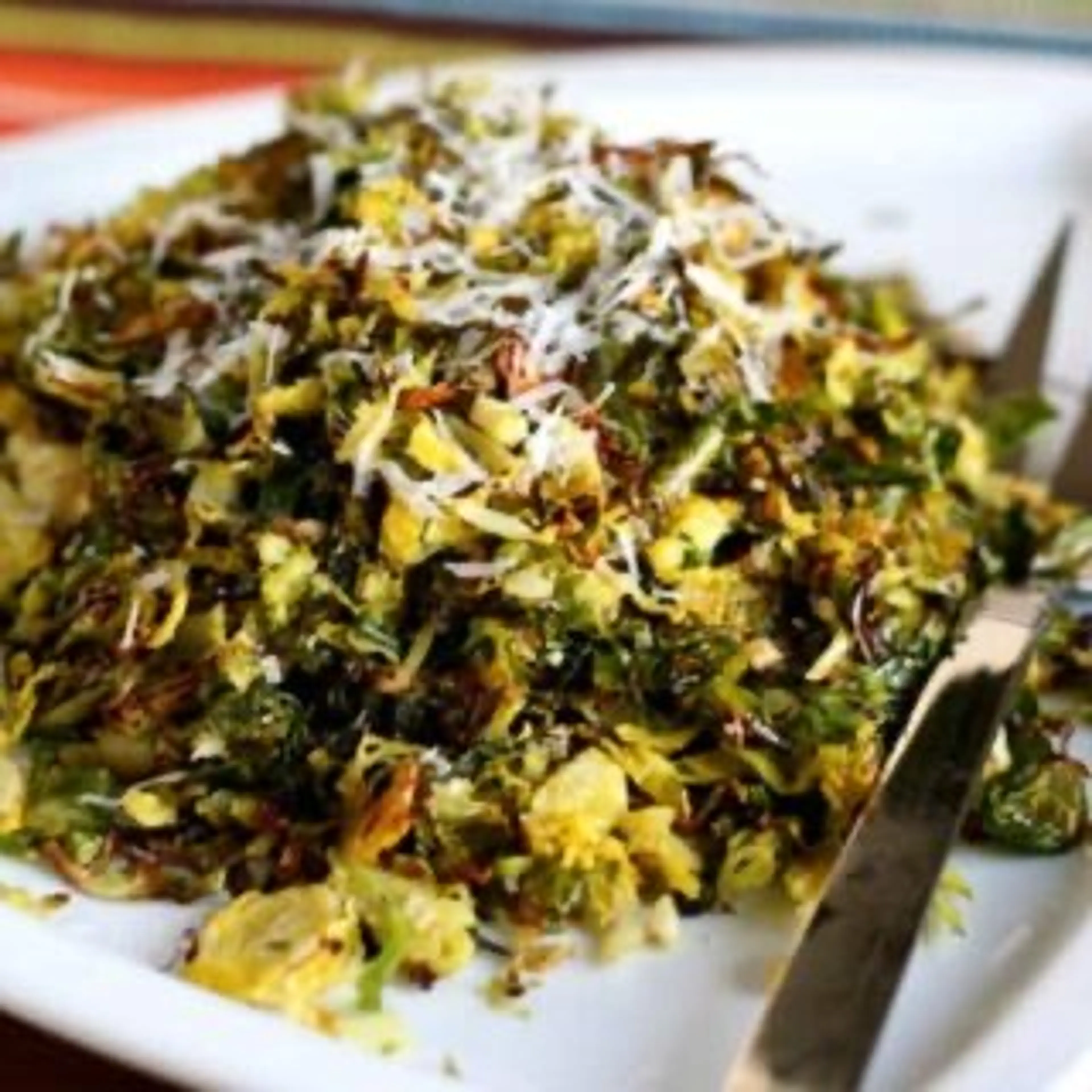 Shaved Crispy Brussel Sprouts - Perry’s Plate