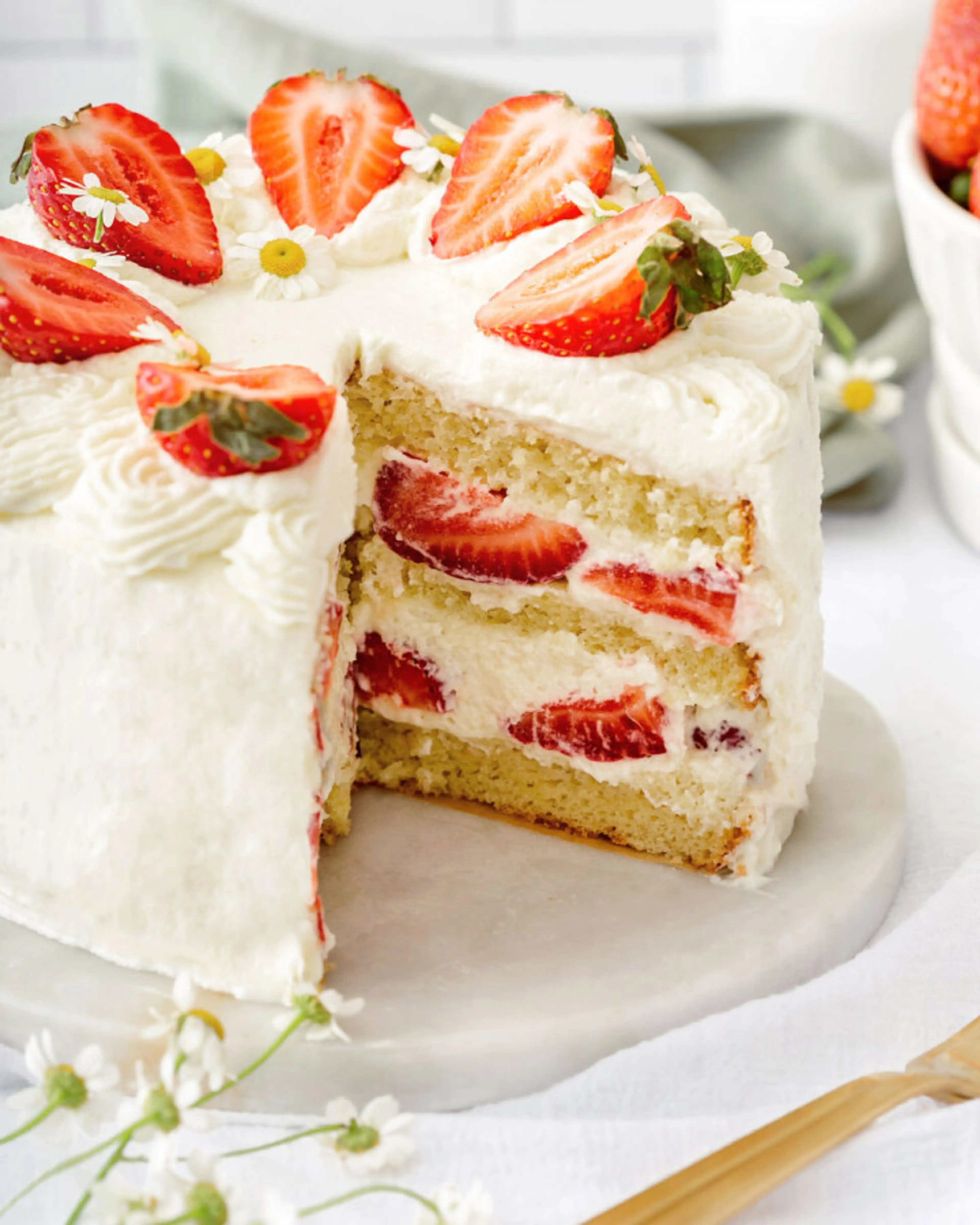 Japanese strawberry shortcake