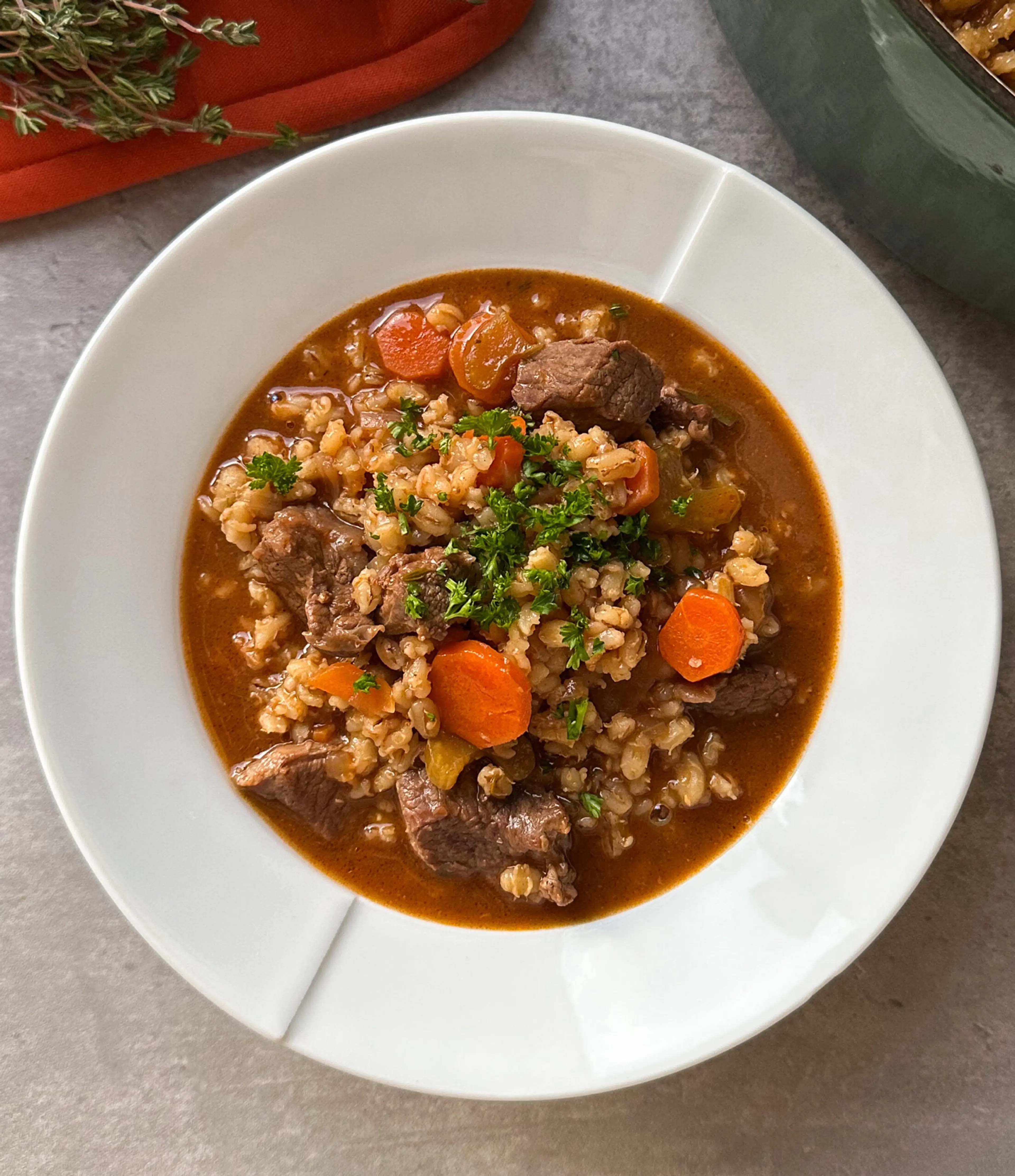 Beef Barley Soup