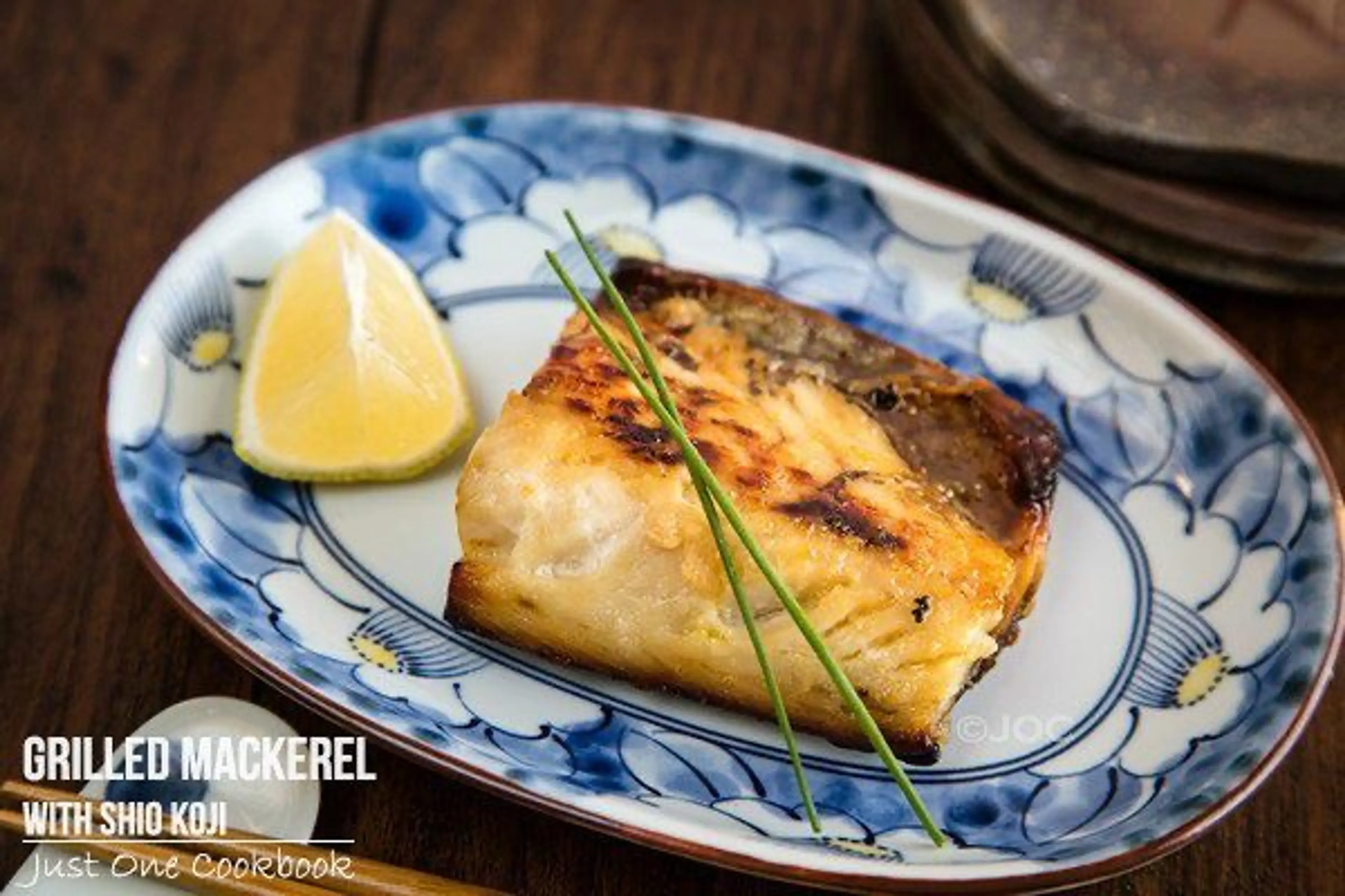 Grilled Mackerel with Shio Koji