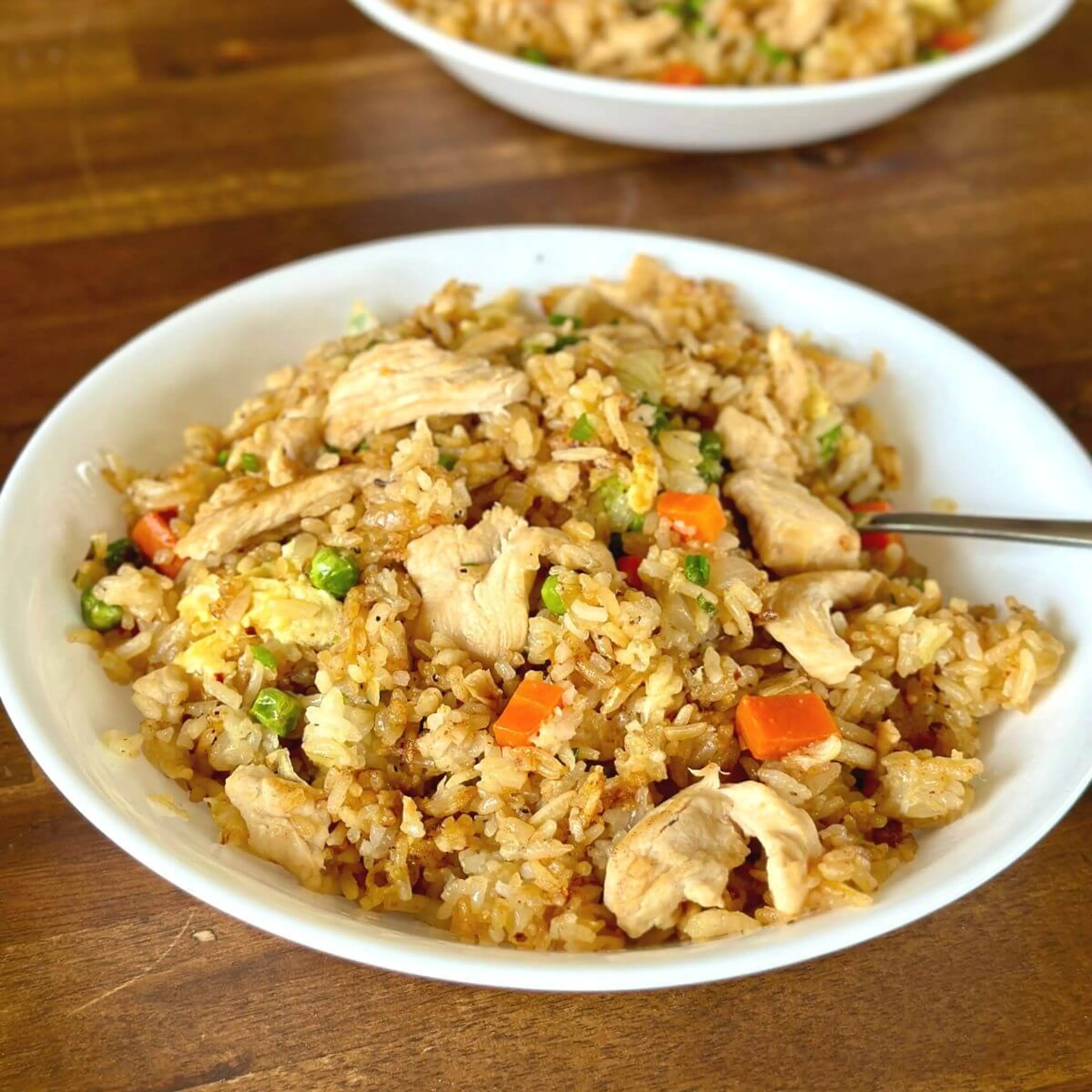 Blackstone Chicken Fried Rice