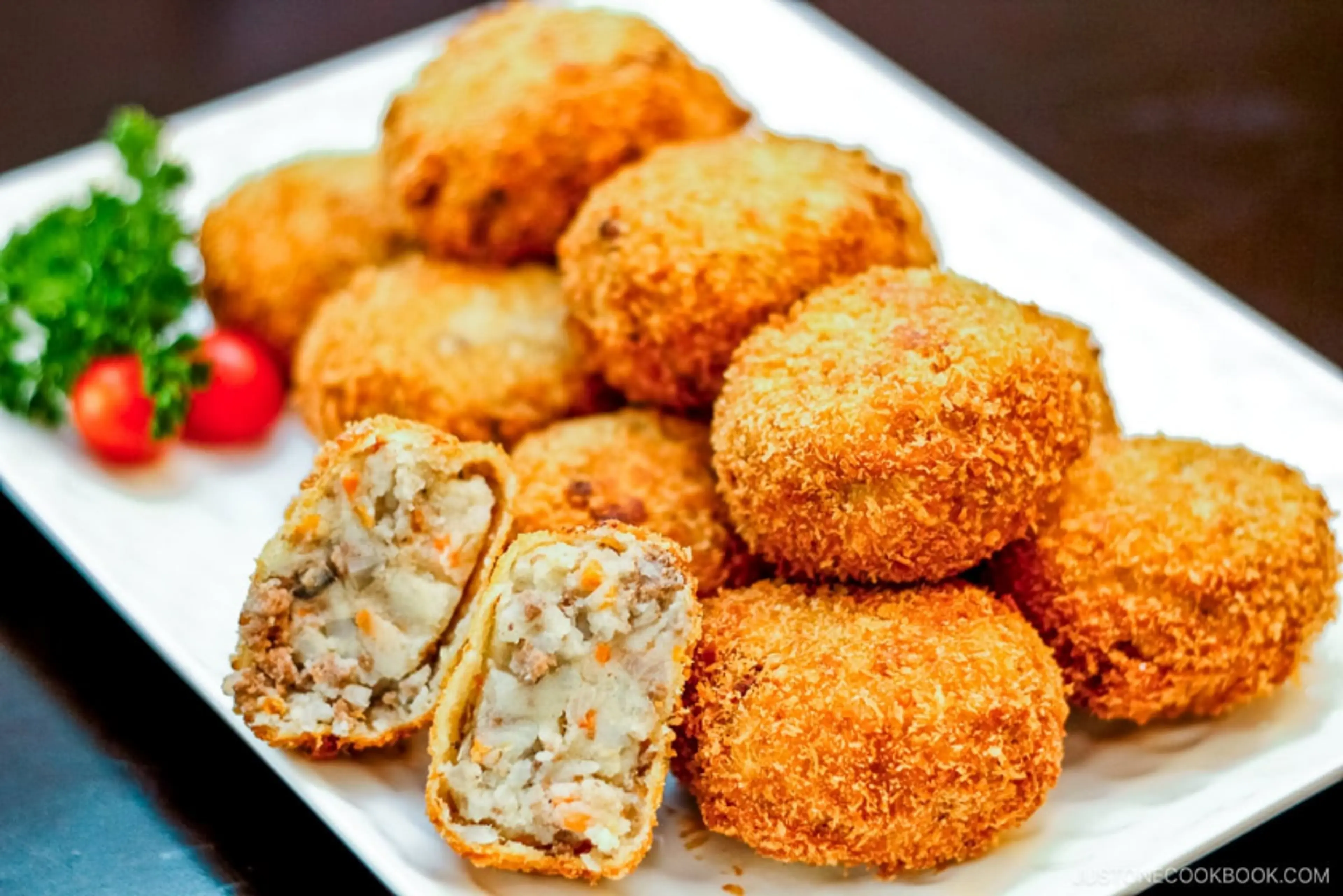 Korokke (Potato & Meat Croquette)