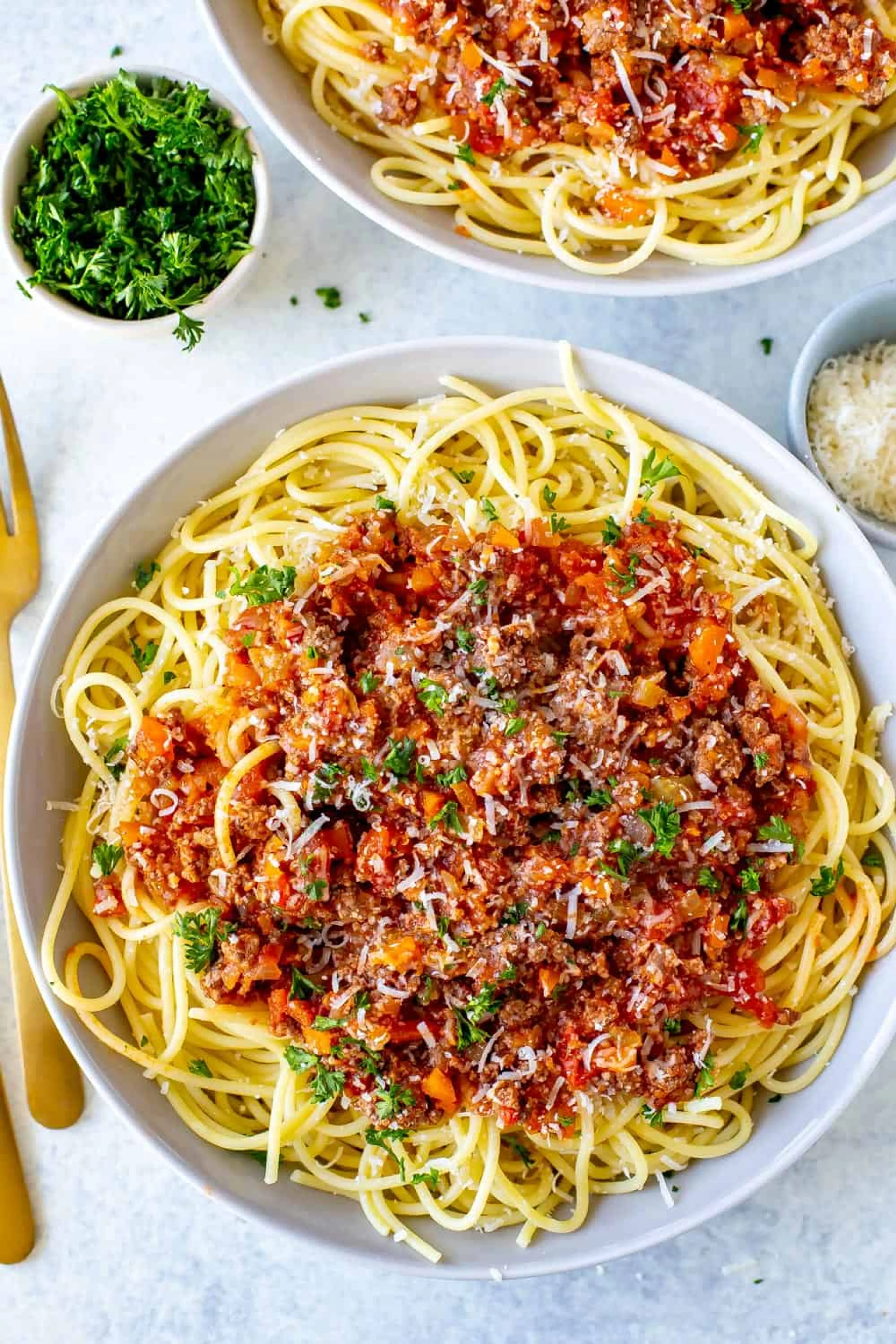 Easy Instant Pot Bolognese {30 Minutes}