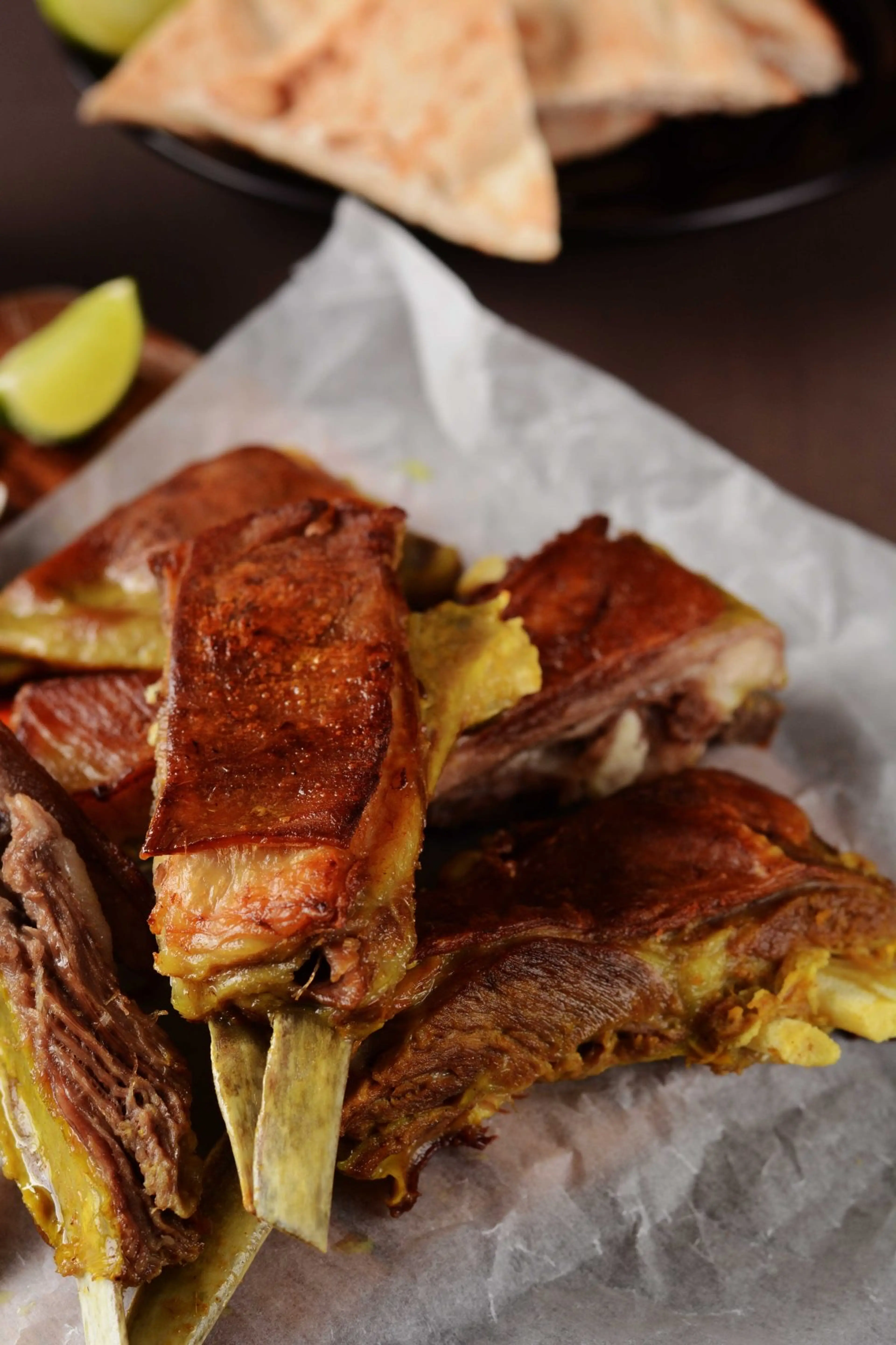 Tabak Maaz (Kashmiri style Lamb Ribs)