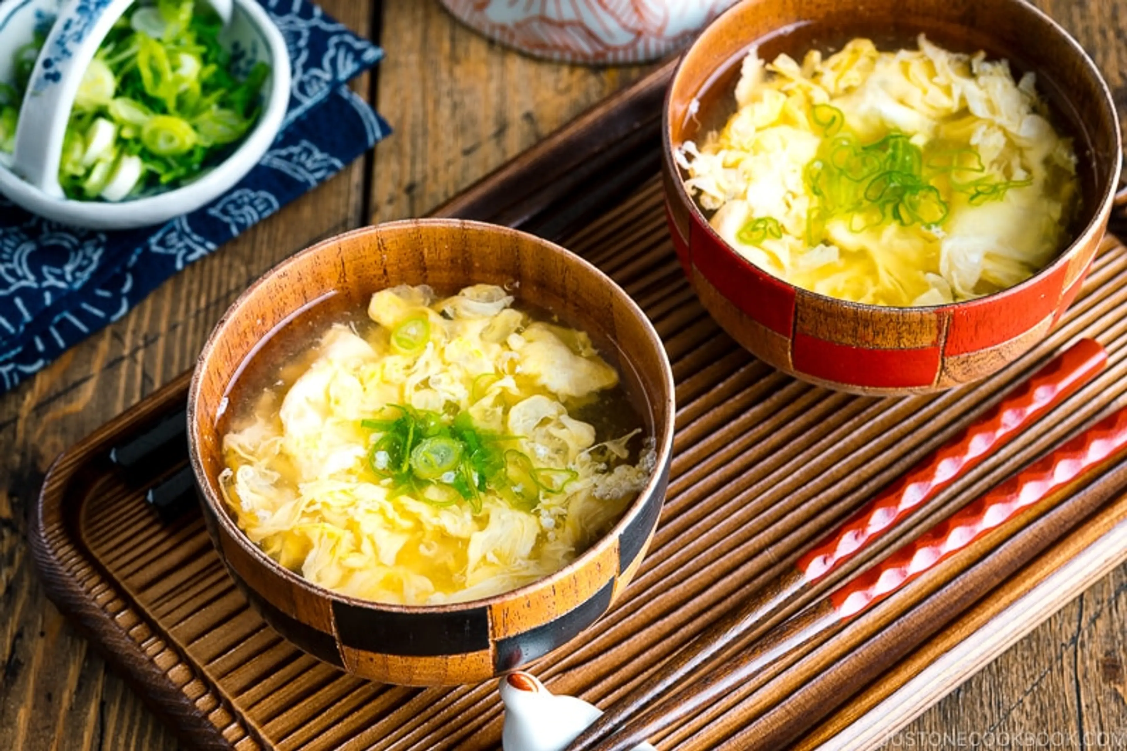 Japanese Egg Drop Soup (Kakitamajiru)