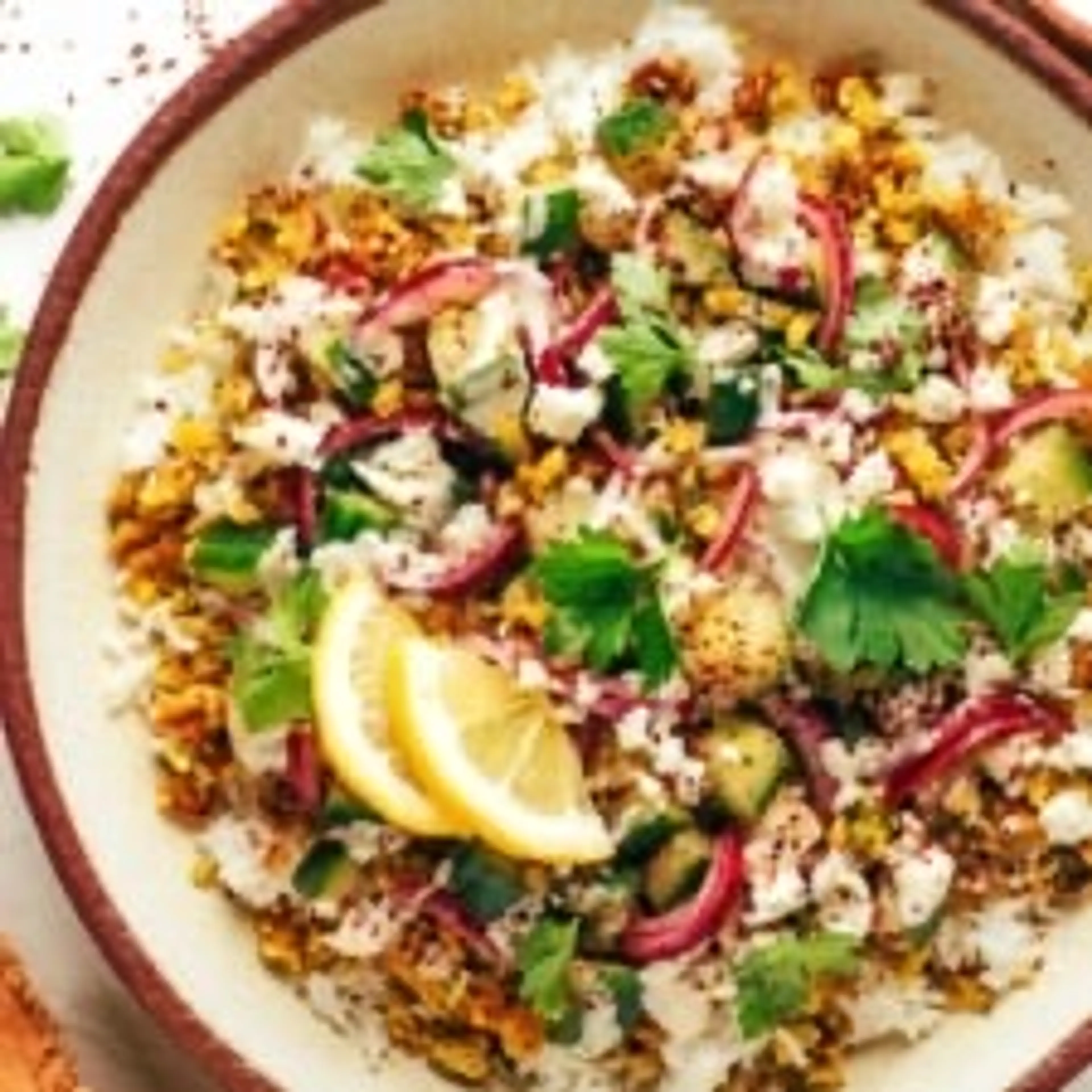 Crumbled Falafel Bowls