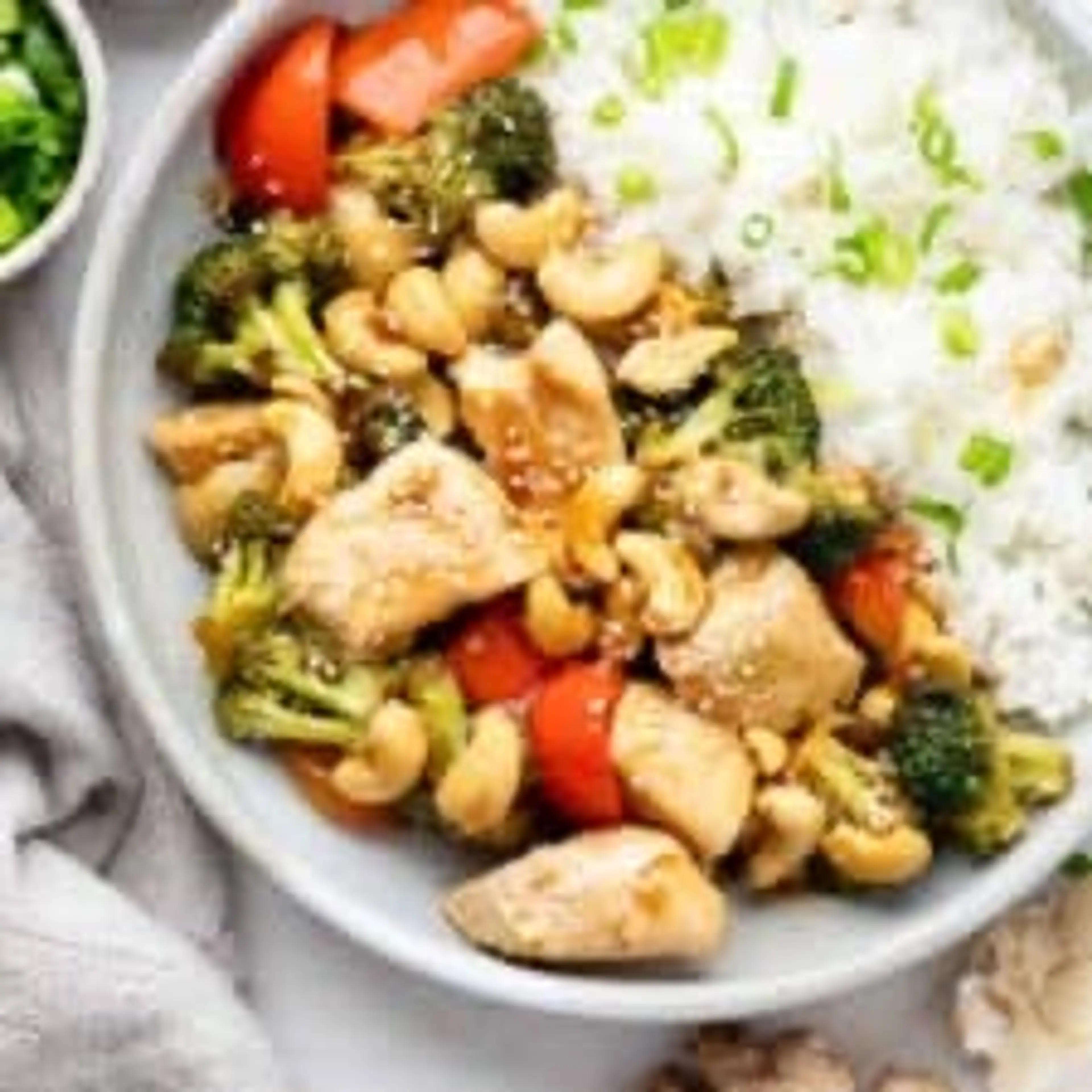 Healthy Cashew Chicken